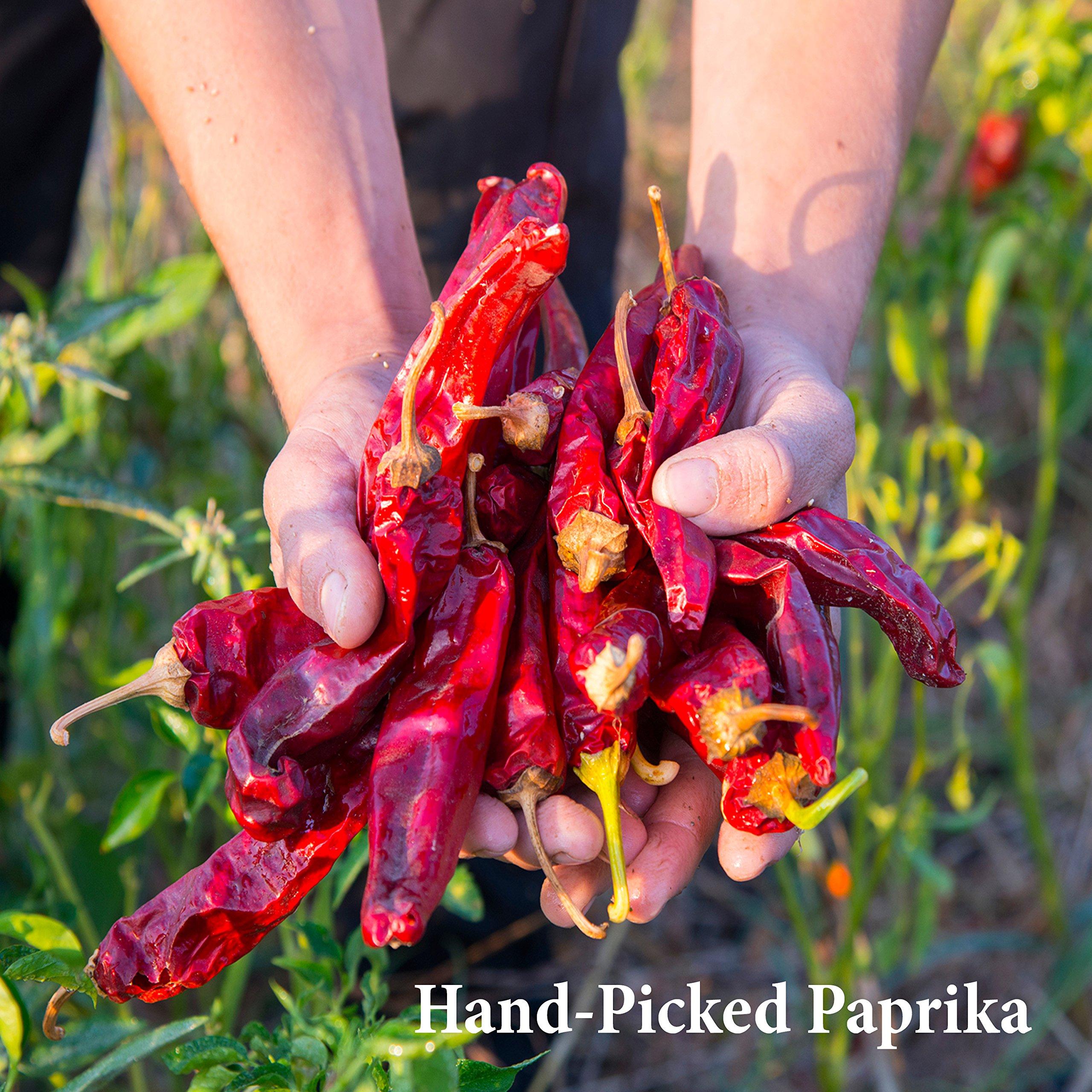 The Spice Way Smoked Paprika - pure, no additives, Non-GMO, no preservatives, no fillers. Authentically smoked with herbs.4 oz resealable bag - Image 5