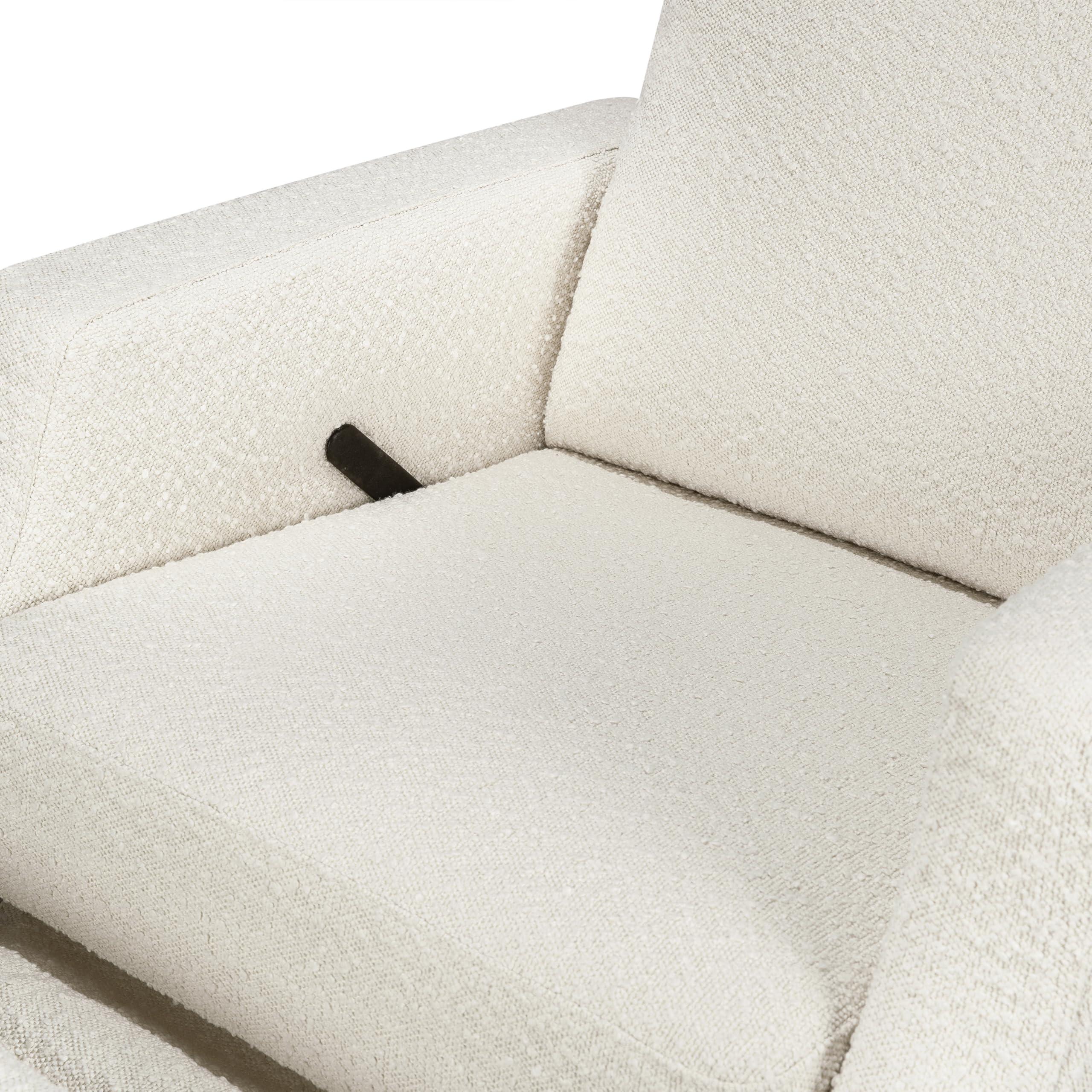 Namesake Crewe Recliner and Swivel Glider in Ivory Boucle with Light Wood Base, Greenguard Gold Certified - Image 7