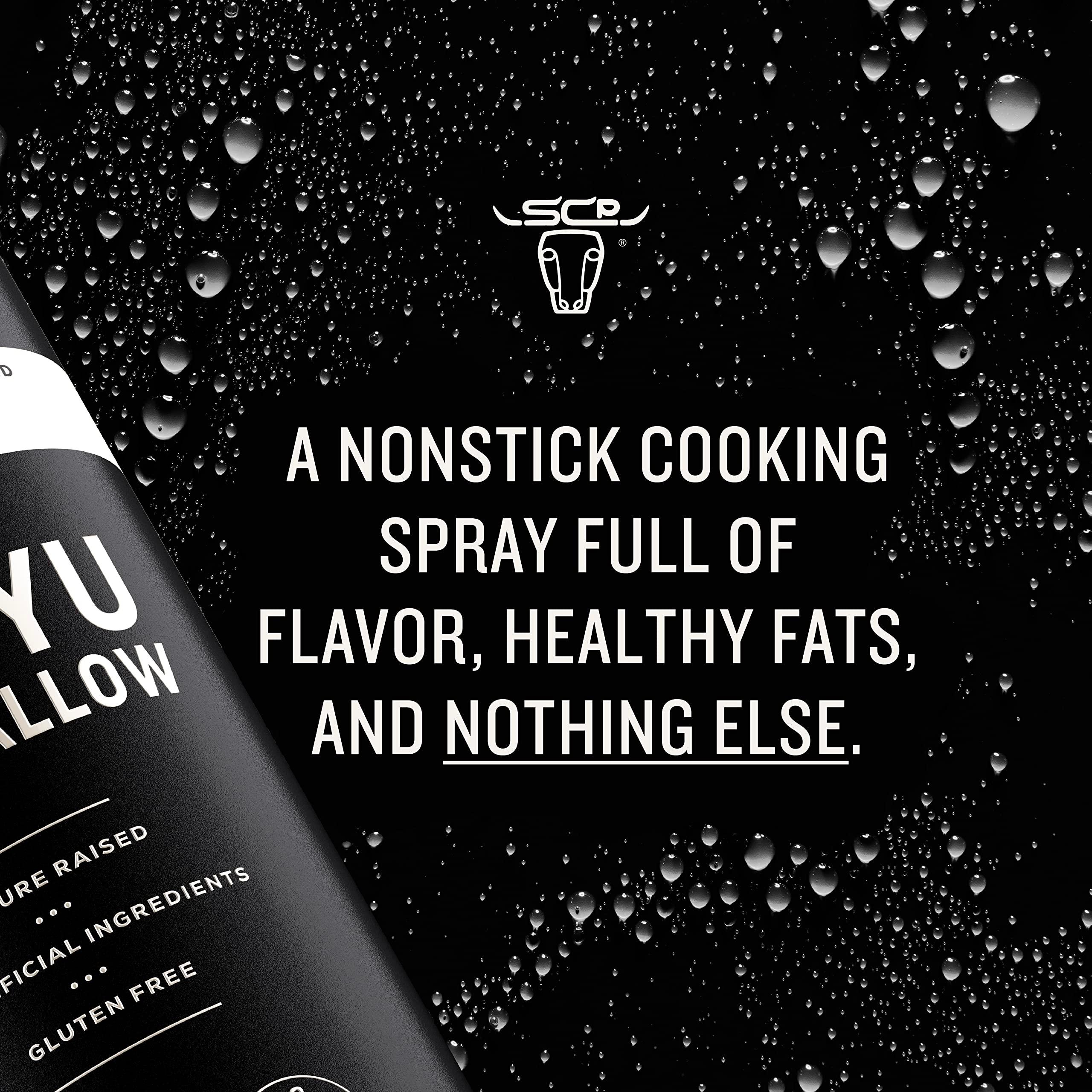 South Chicago Packing Wagyu Beef Tallow Spray, Umami-Rich, Flavorful, Perfect for Sauteing, Stir-frying and Grilling, Nonstick Cooking Oil, 7 Fl Oz - Image 5
