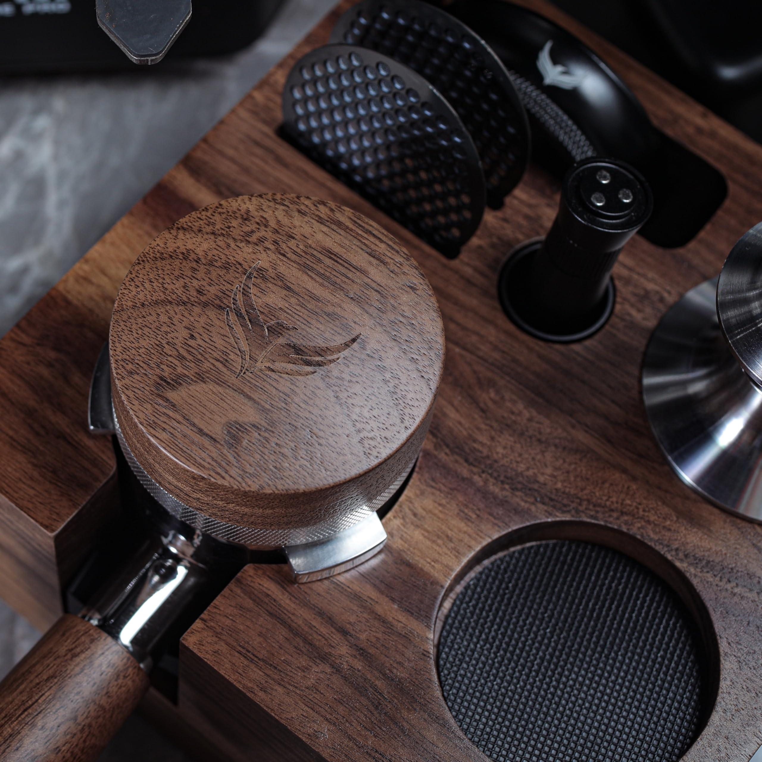 KNODOS Breville Espresso Accessories Kit 54mm Includes Bottomless Portafilter, Distribution Tool, Calibrated Tamper, Tamping Station and WDT - Image 7