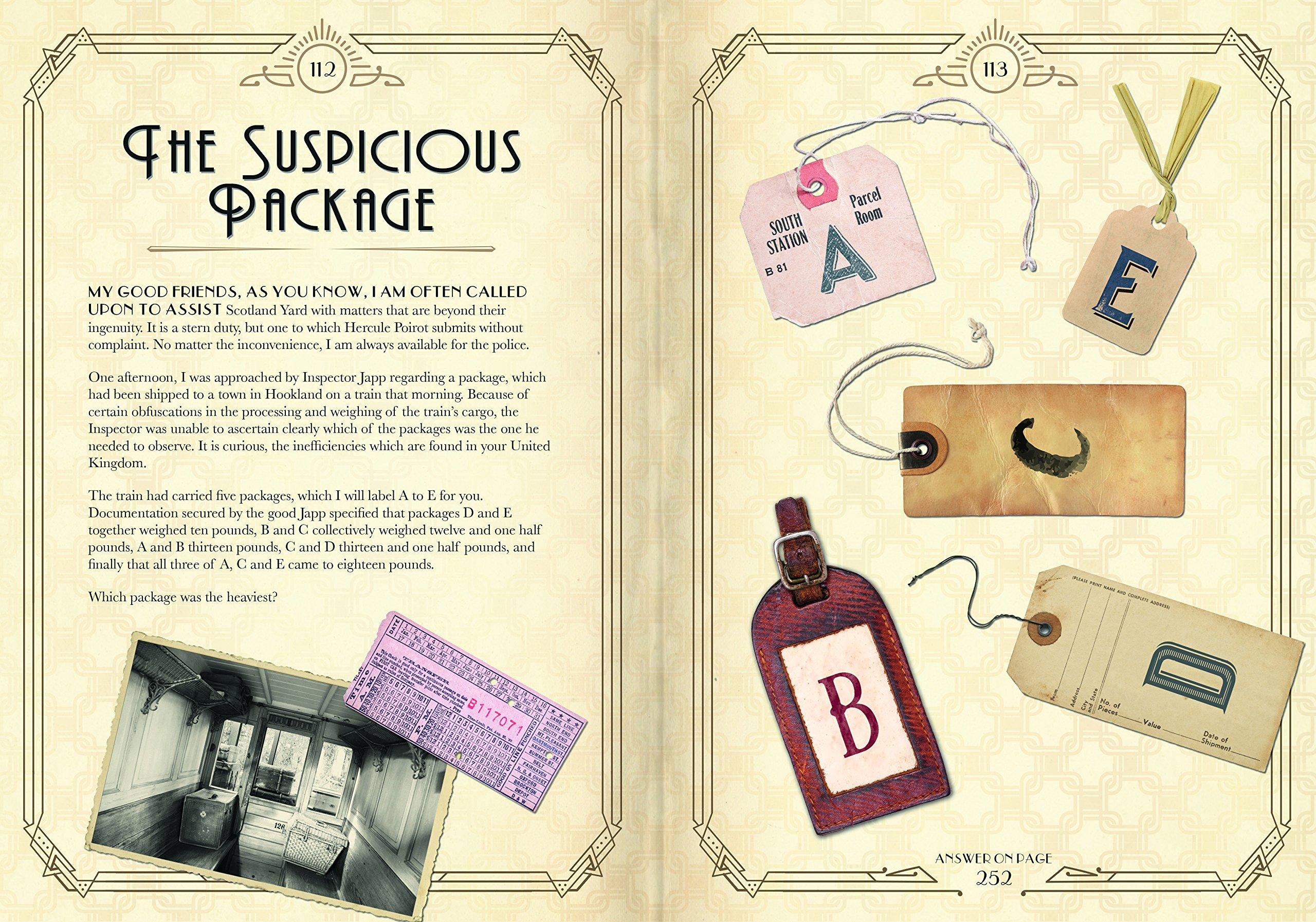 Hercule Poirot Whodunit Puzzles: Exercise Your Little Grey Cells to Solve Over 100 Riddles, Conundrums and Crimes Inspired by Agatha Christie's Great Detective - Image 4