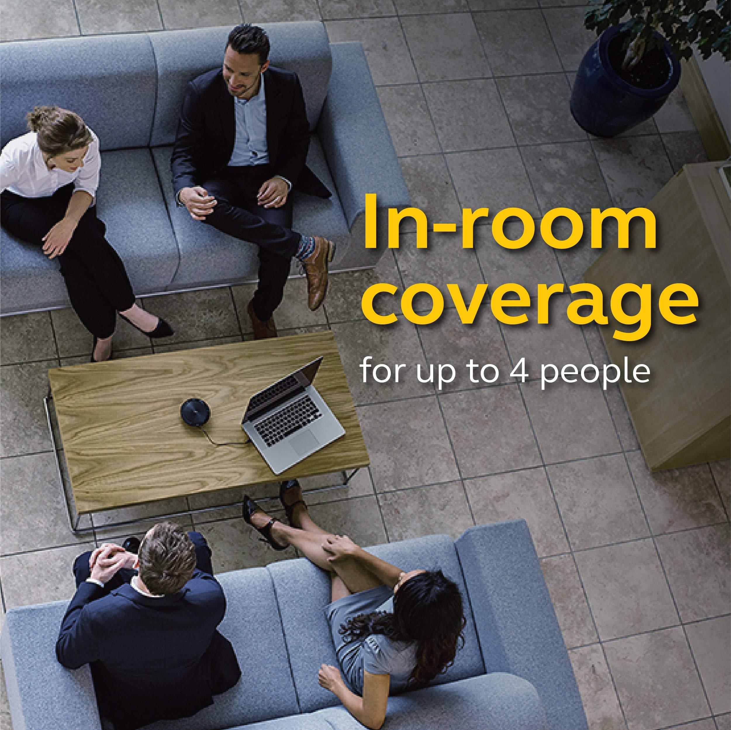 Jabra Speak 510 MS Wireless Bluetooth Speakerphone – Outstanding Sound Quality, Portable Conference Speaker for Holding Meetings Anywhere - Certified for Microsoft Teams - Image 5