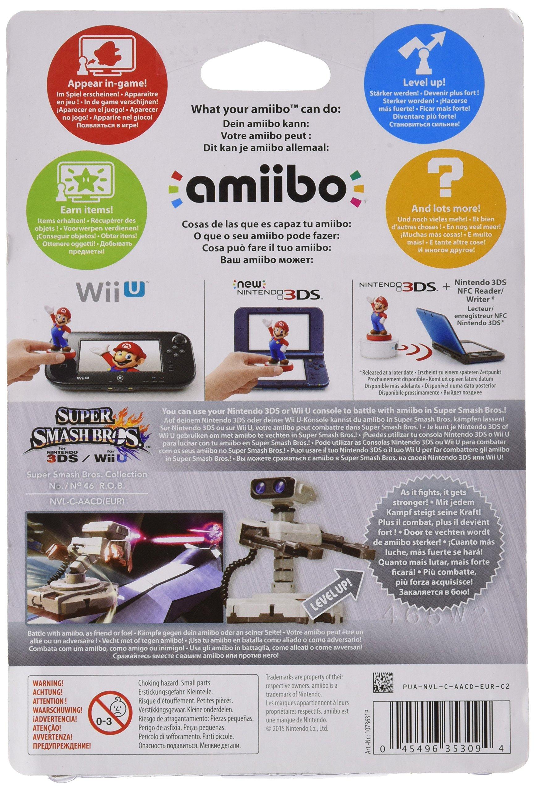 R.O.B. amiibo - Europe/Australia Import (Super Smash Bros Series) - Image 2