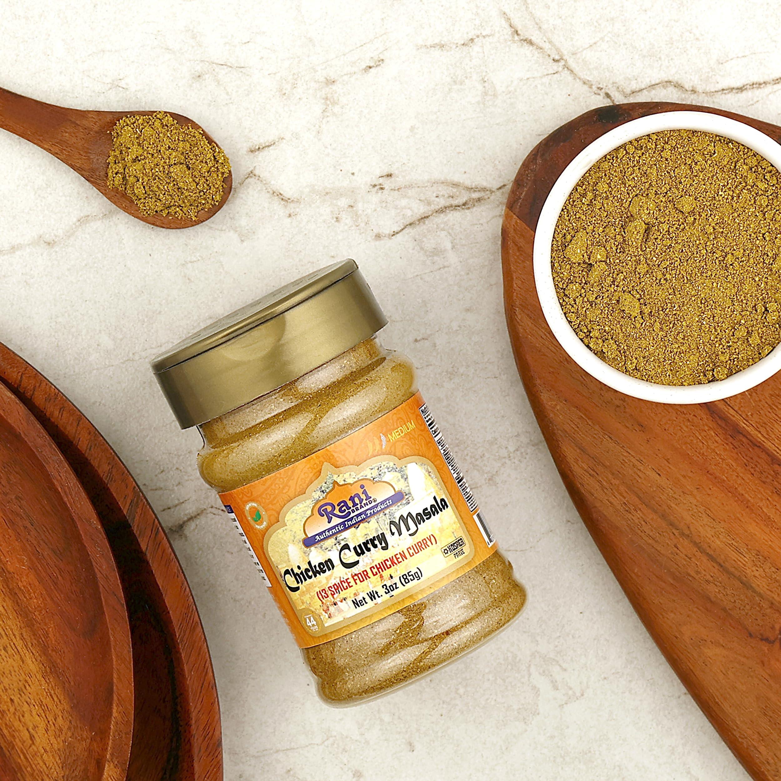 Rani Chicken Curry Masala Indian 13-Spice Blend 3oz (85g) PET Jar ~ All Natural | Vegan | No Colors | Gluten Friendly | NON-GMO | Kosher | Indian Origin - Image 5