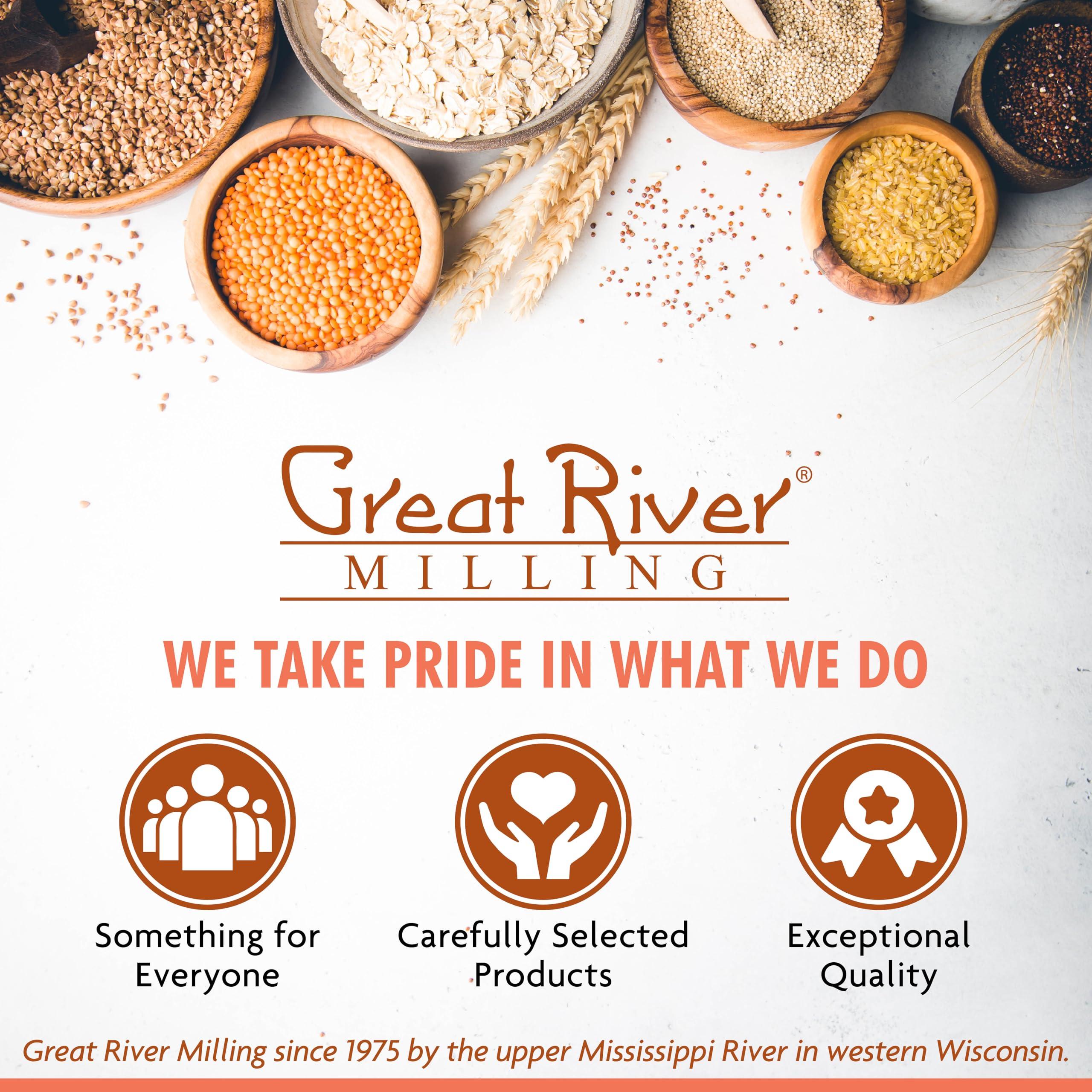 Great River Organic Milling Organic Steel Cut Oats | Whole Grain, Non-GMO, Kosher | Hearty Healthy | Rich Texture & Flavor | Perfect for Oatmeal, Porridge, Granola & Baking | 22 oz (Pack of 4) - Image 7