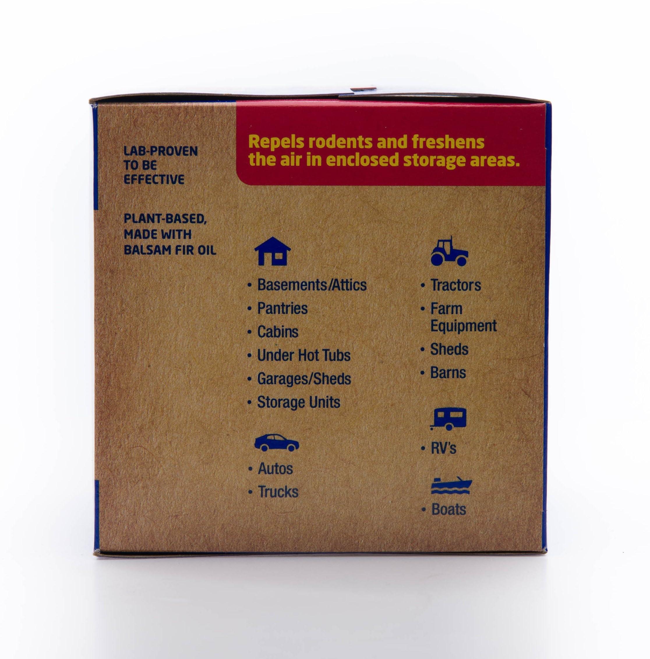 Fresh Cab Botanical Rodent Repellent - Environmentally Friendly, Keeps Mice Out, 12 Scent Pouches - Image 9