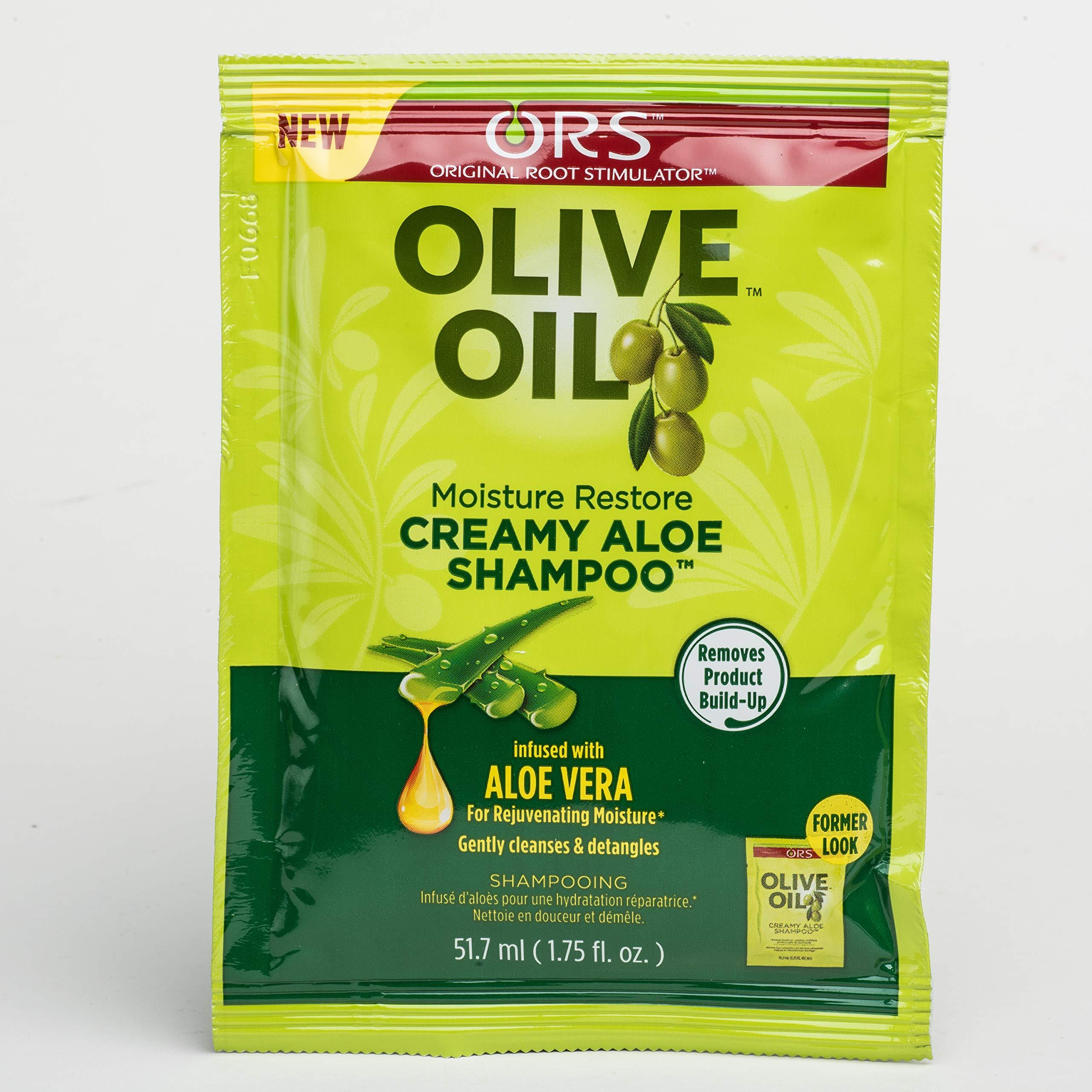 Organic Root Stimulator Olive Oil Creamy Aloe Shampoo, 1.75 Ounce - Image 2