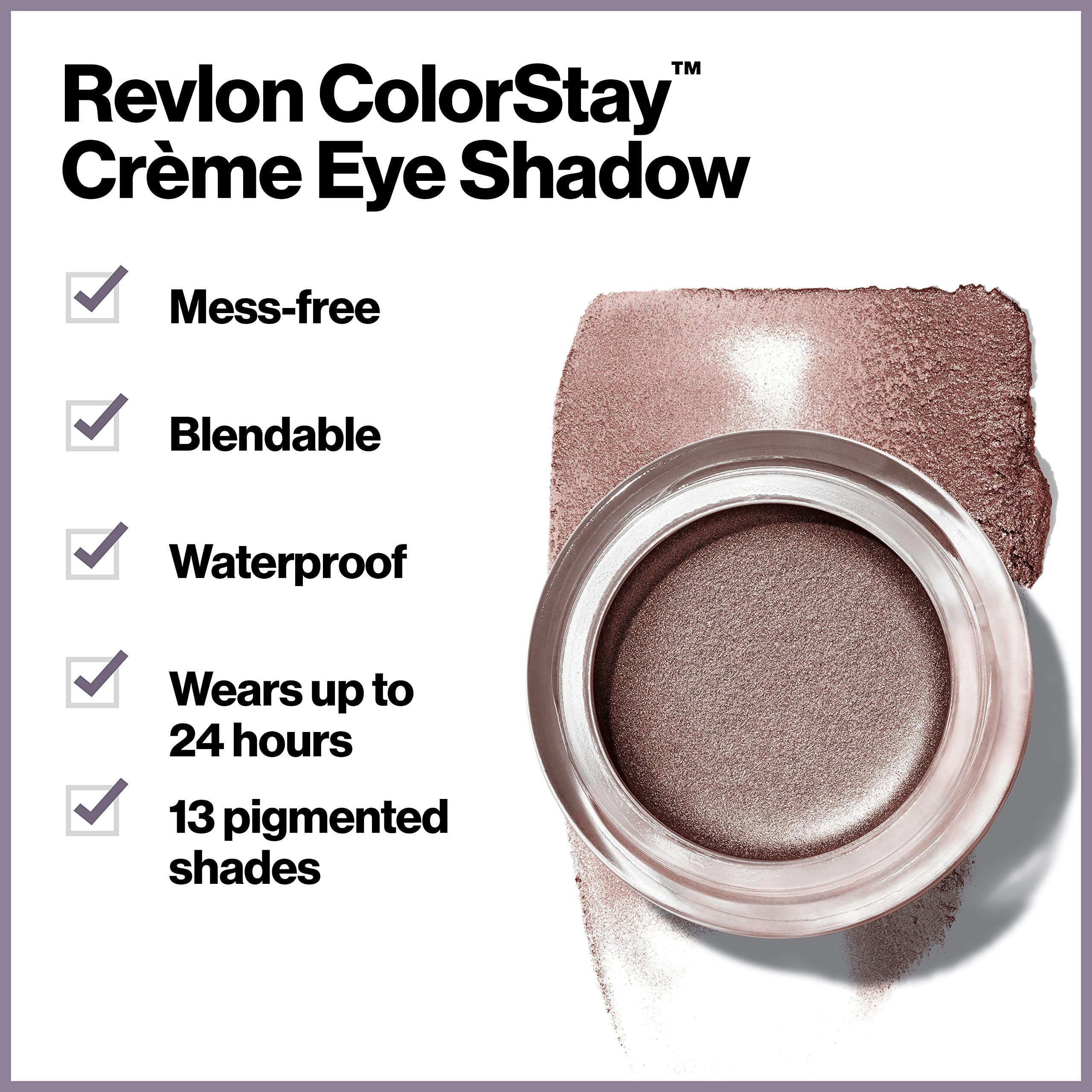 REVLON Colorstay Creme Eye Shadow - 730 Praline for Women - 0.18 Oz Eye Shadow, 0.18 Oz - Image 6