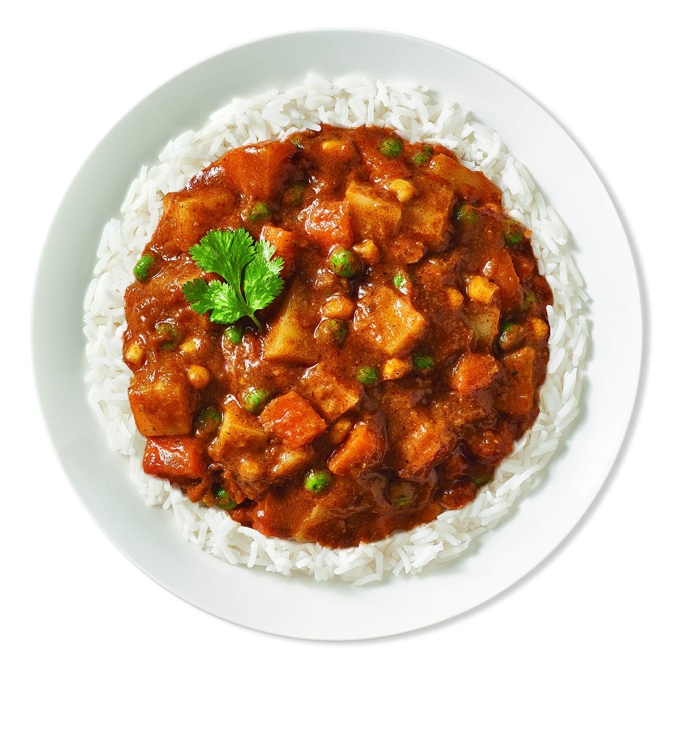 Tasty Bite Vegetable Tikka Masala, 10 Ounce, Pack of 6, Ready to Eat, Microwavable Entree, Vegetables Simmered With Cashews (Packaging may vary) - Image 5