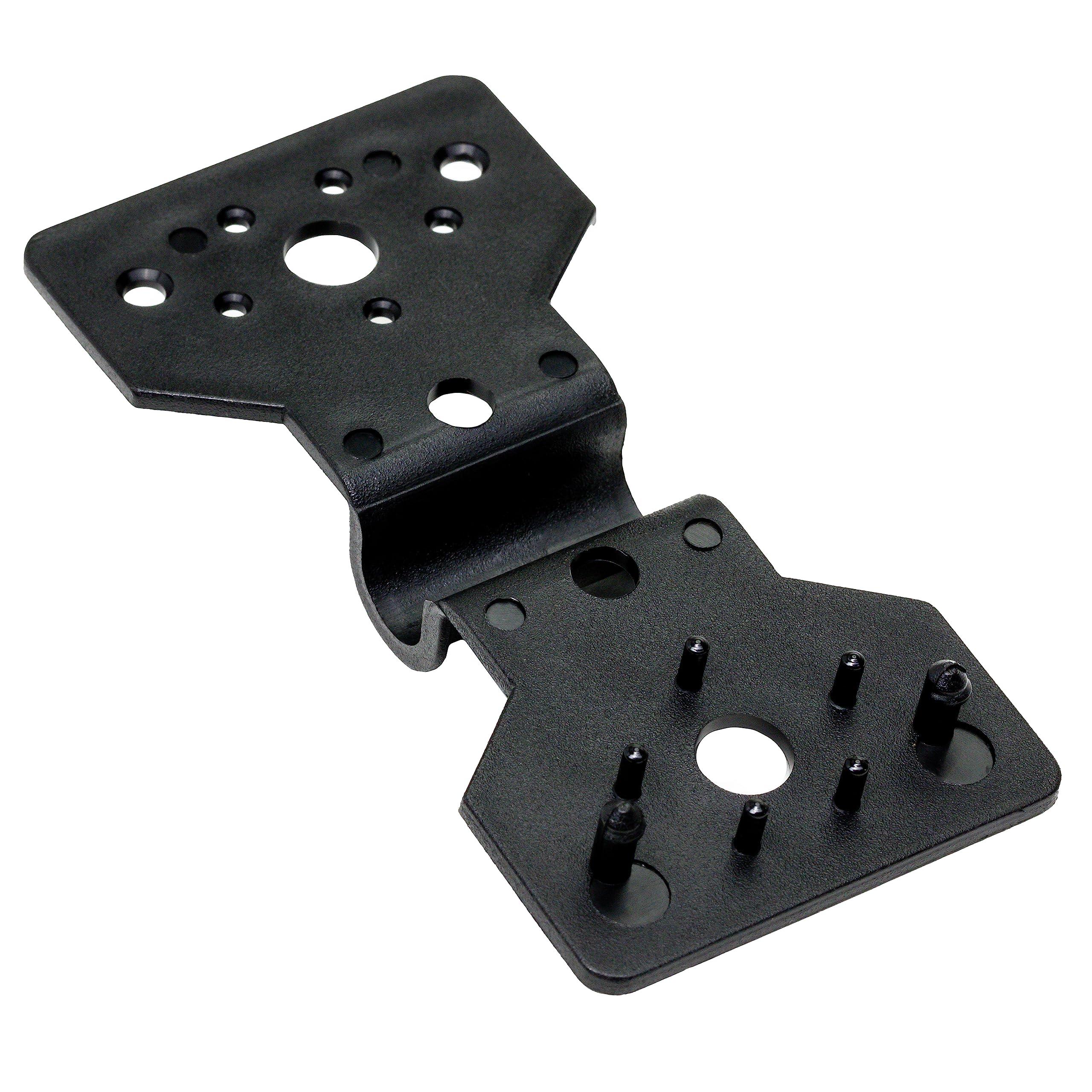 Bird B Gone Garden Netting Clips - 125 Clips Per Pack - Durable Black Plastic Garden Clips for Netting - Clamp Net Clips for Securing Bird Netting - Weatherproof Garden Clamps for Mesh Netting - Image 2