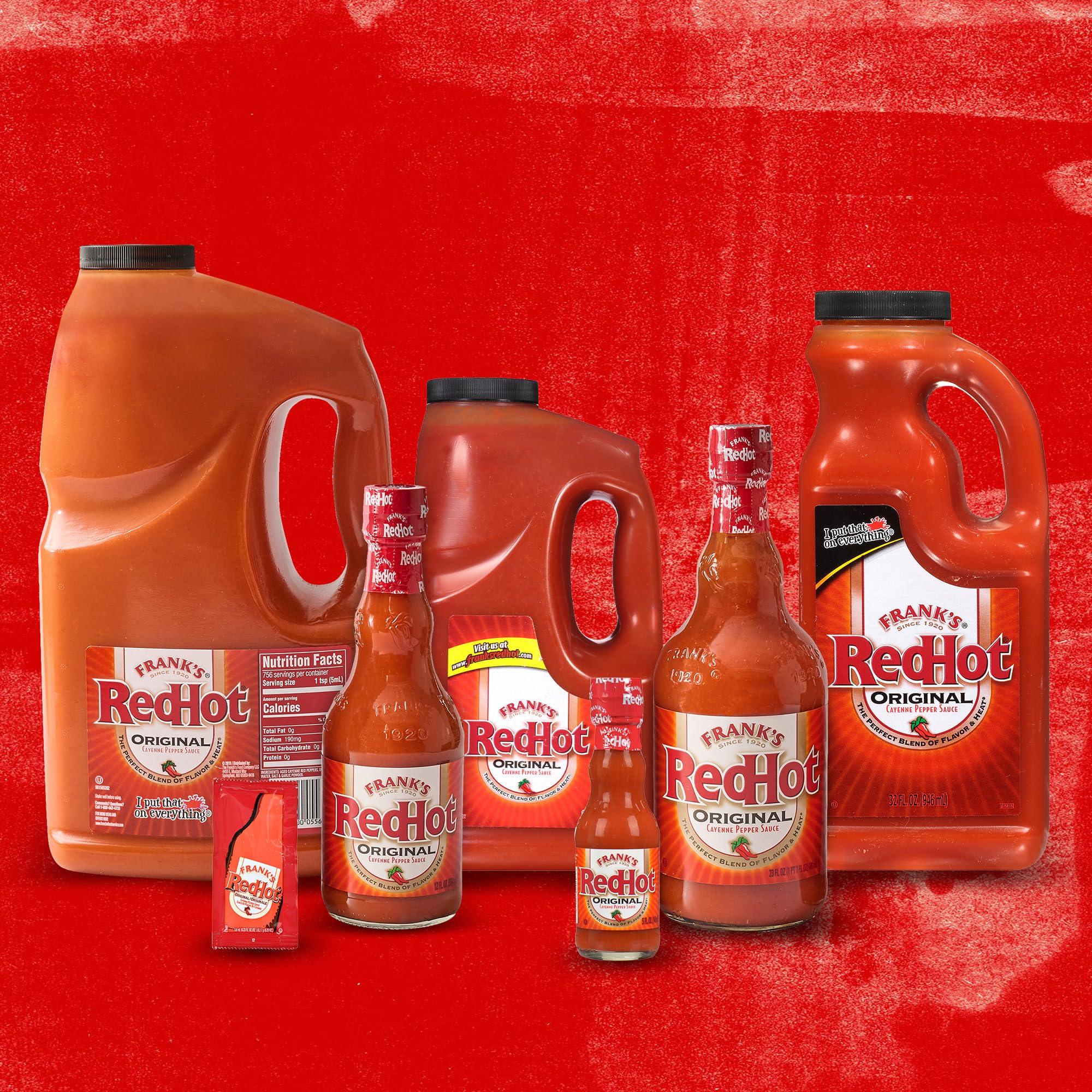Frank's RedHot Original Cayenne Pepper Hot Wing Sauce, 23 fl oz - Image 19