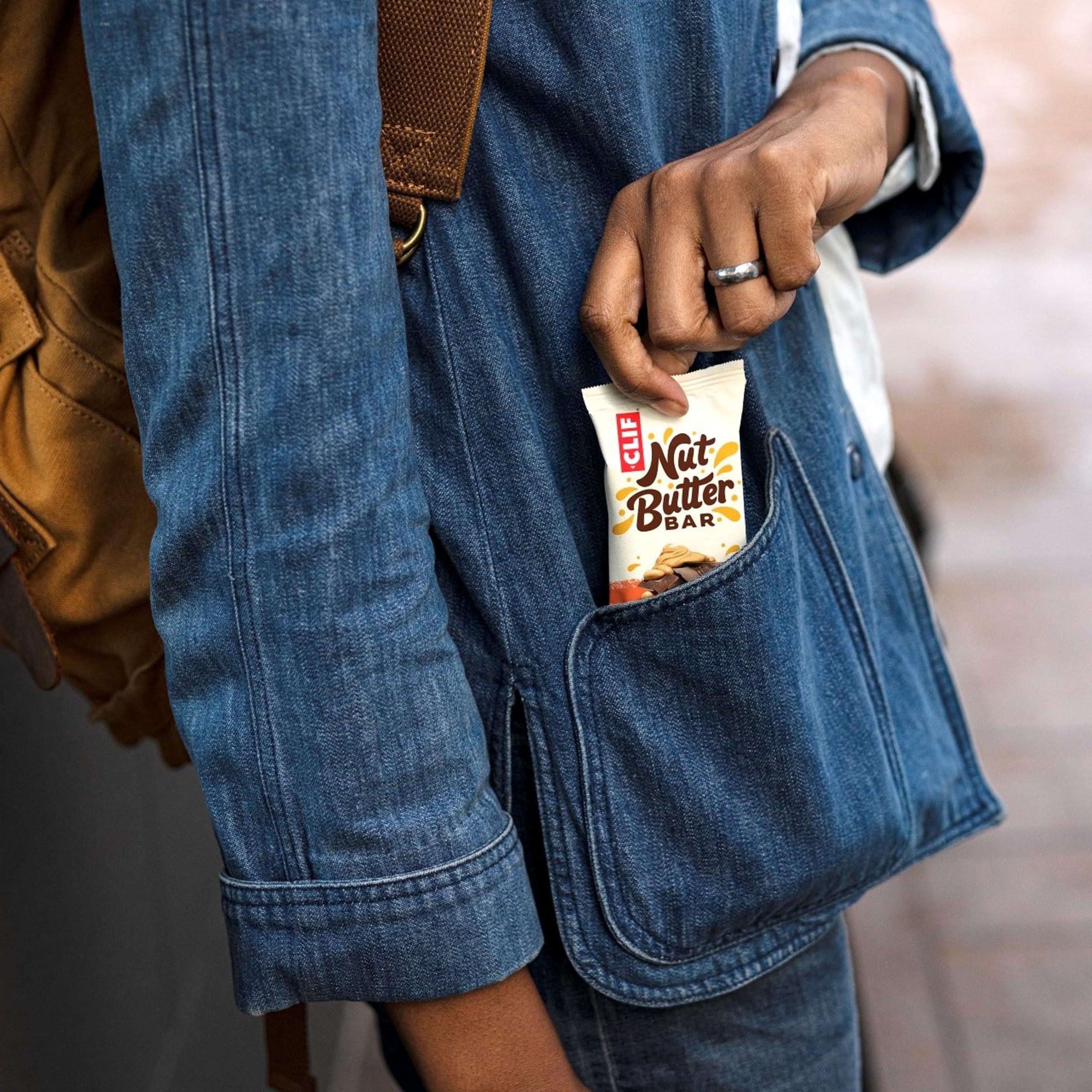 CLIF Nut Butter Bar - Chocolate Peanut Butter - Filled Energy Bars - Non-GMO - USDA Organic - Plant-Based - Low Glycemic - 1.76 oz. (5 Pack) - Image 7