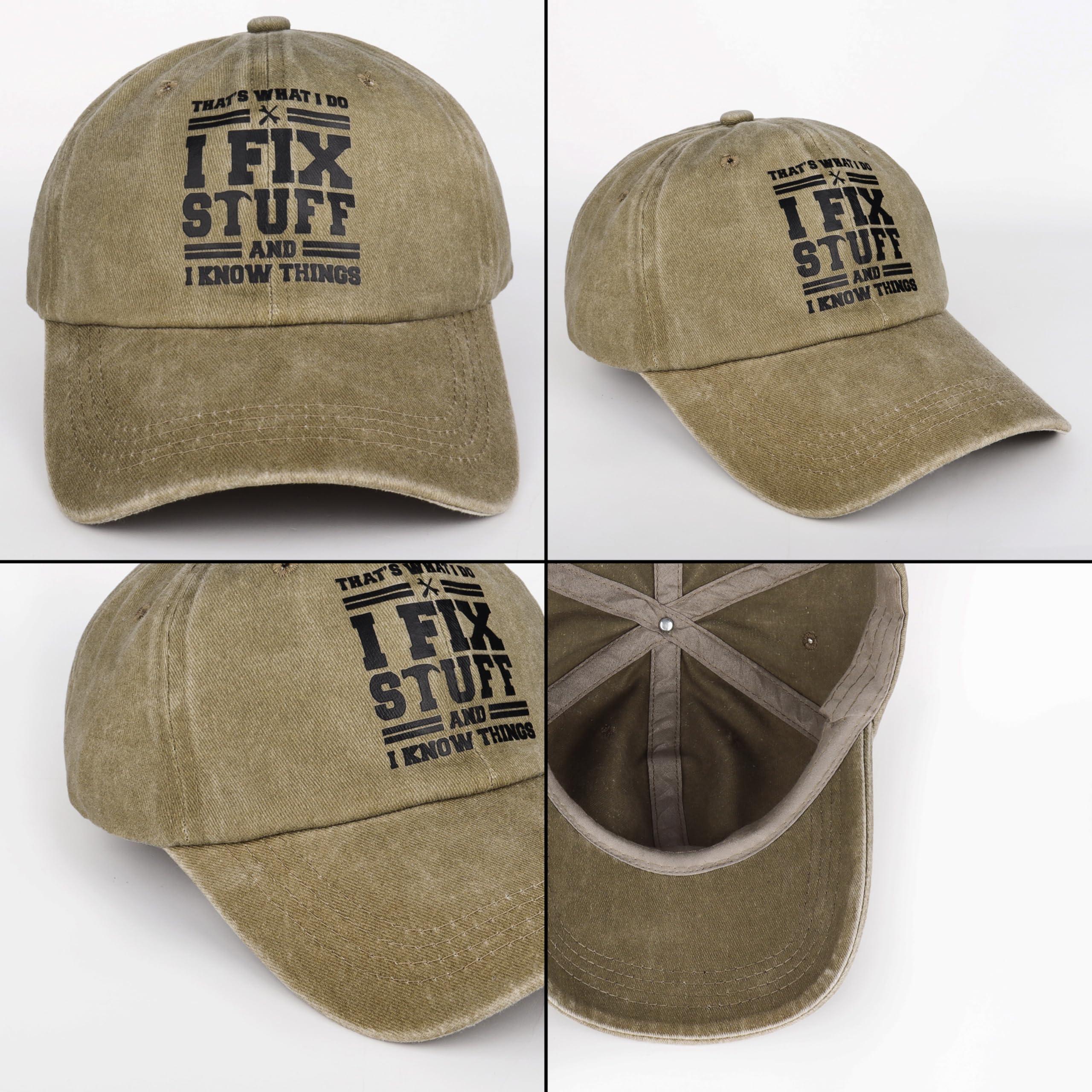 Valporia Cotton Baseball Cap Adjustable Mens Gifts Ideas for Birthday - Image 3