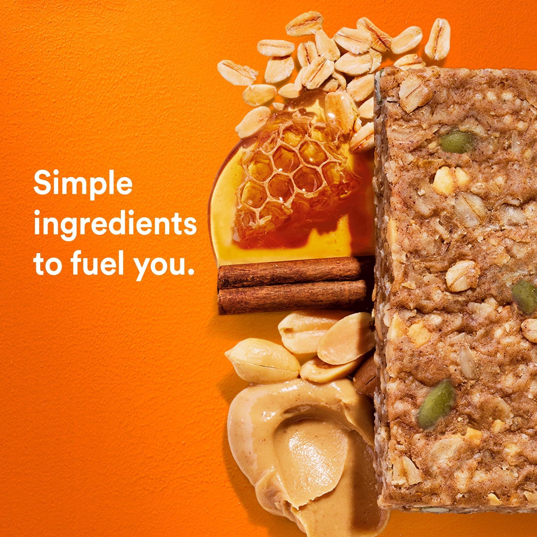 RXBAR Nut Butter and Oat Protein Bars, Protein Snacks, Snack Bars, Honey Cinnamon Peanut Butter, 23.2oz Box (12 Bars) - Image 4