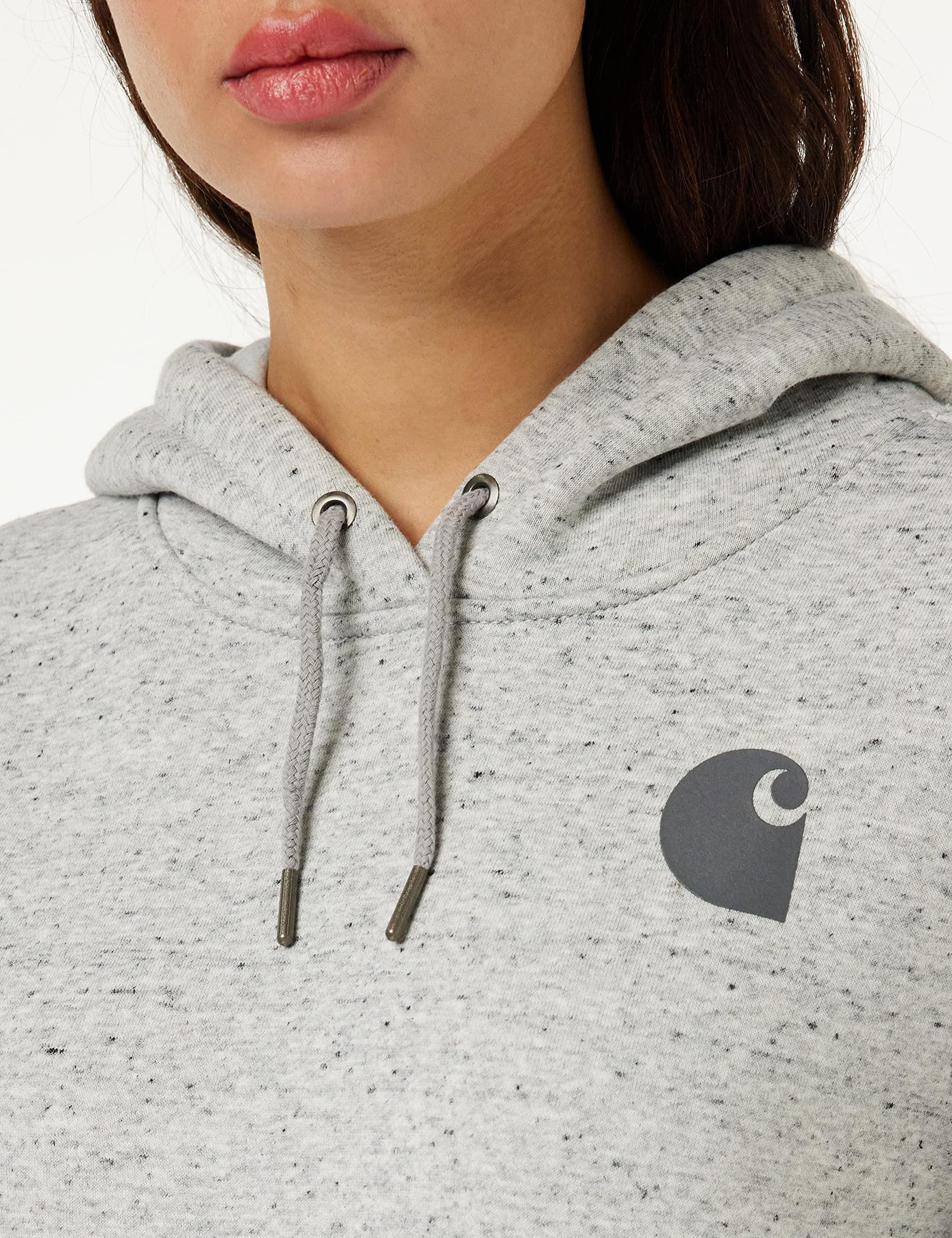 Carhartt Women's Relaxed Fit Midweight Logo Sleeve Graphic Sweatshirt - Image 4