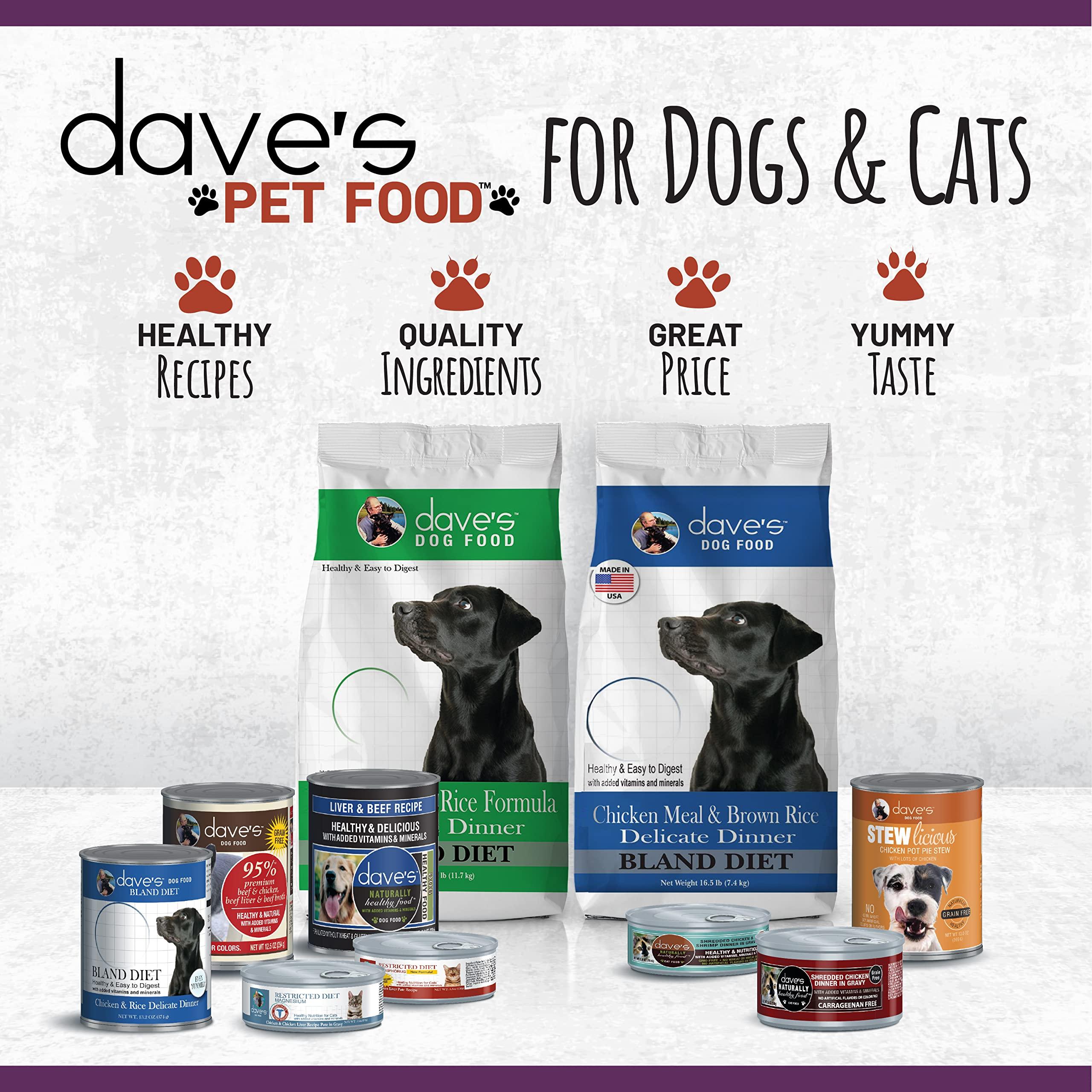 Dave's Natural Pet Food | Restricted Diet Chicken Meal & Brown Rice Dry Dog Food | Solve Food Sensitivities Naturally | Family Owned, Made in USA, for All Life Stages | 4# Bag - Image 6