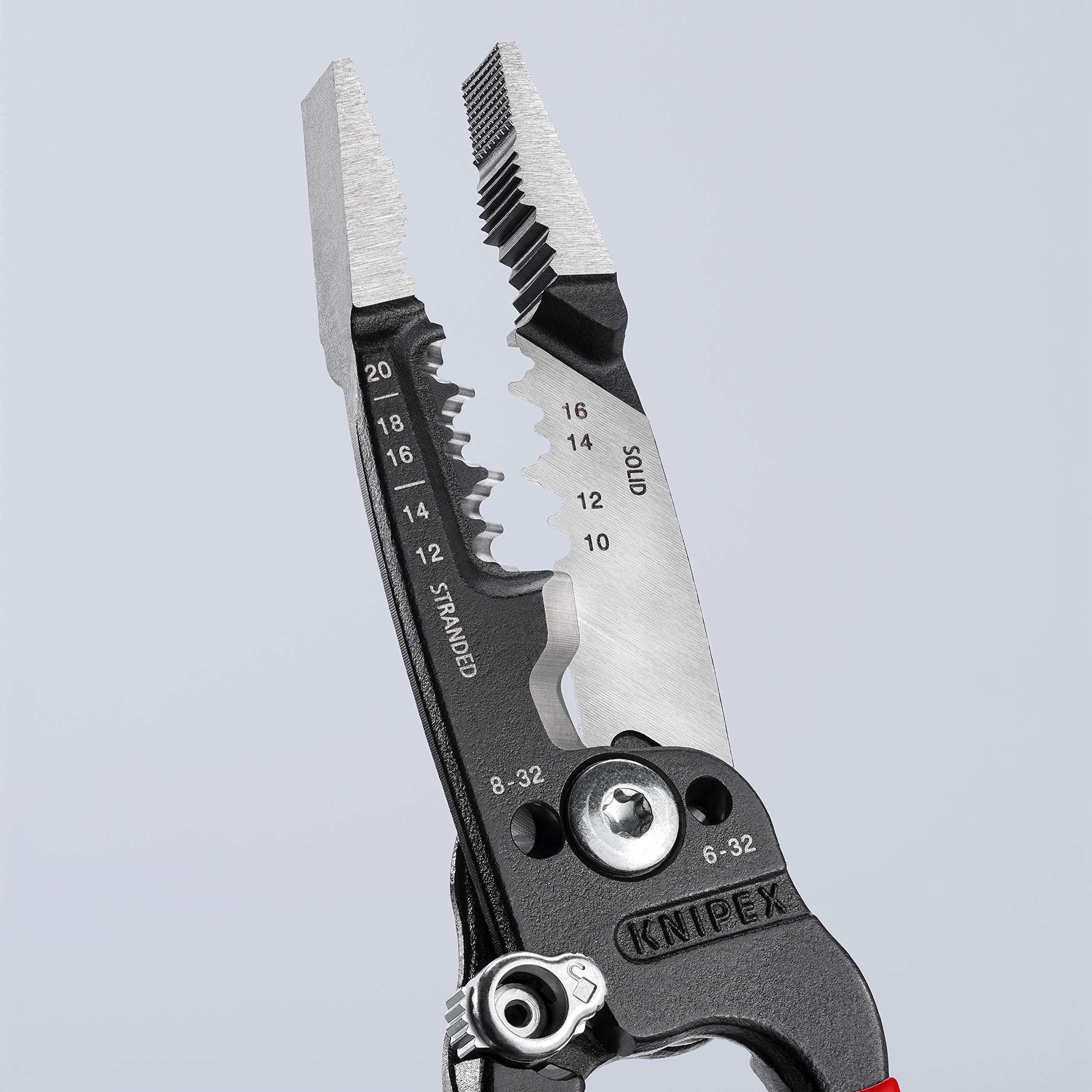 KNIPEX Tools 13 72 8 Forged Wire Stripper, 8-Inch - Image 4