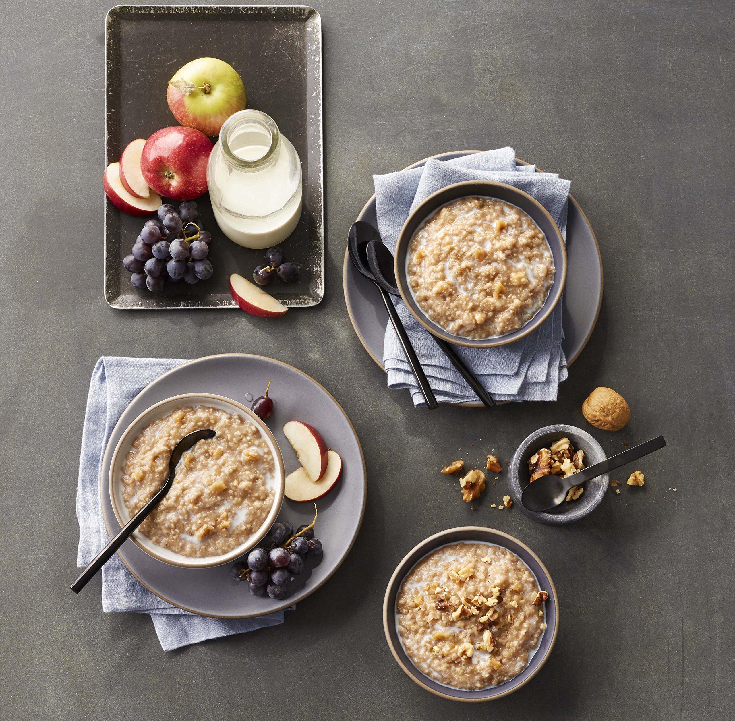 Better Oats Maple and Brown Sugar Steel Cut Oatmeal Packets, Instant Oatmeal Packets with Steel Cut Oats and Flax Seeds, Ready in 2.5 Minutes, Maple Brown Sugar Flavor, Pack of 6, 15.1 OZ Pack - Image 4