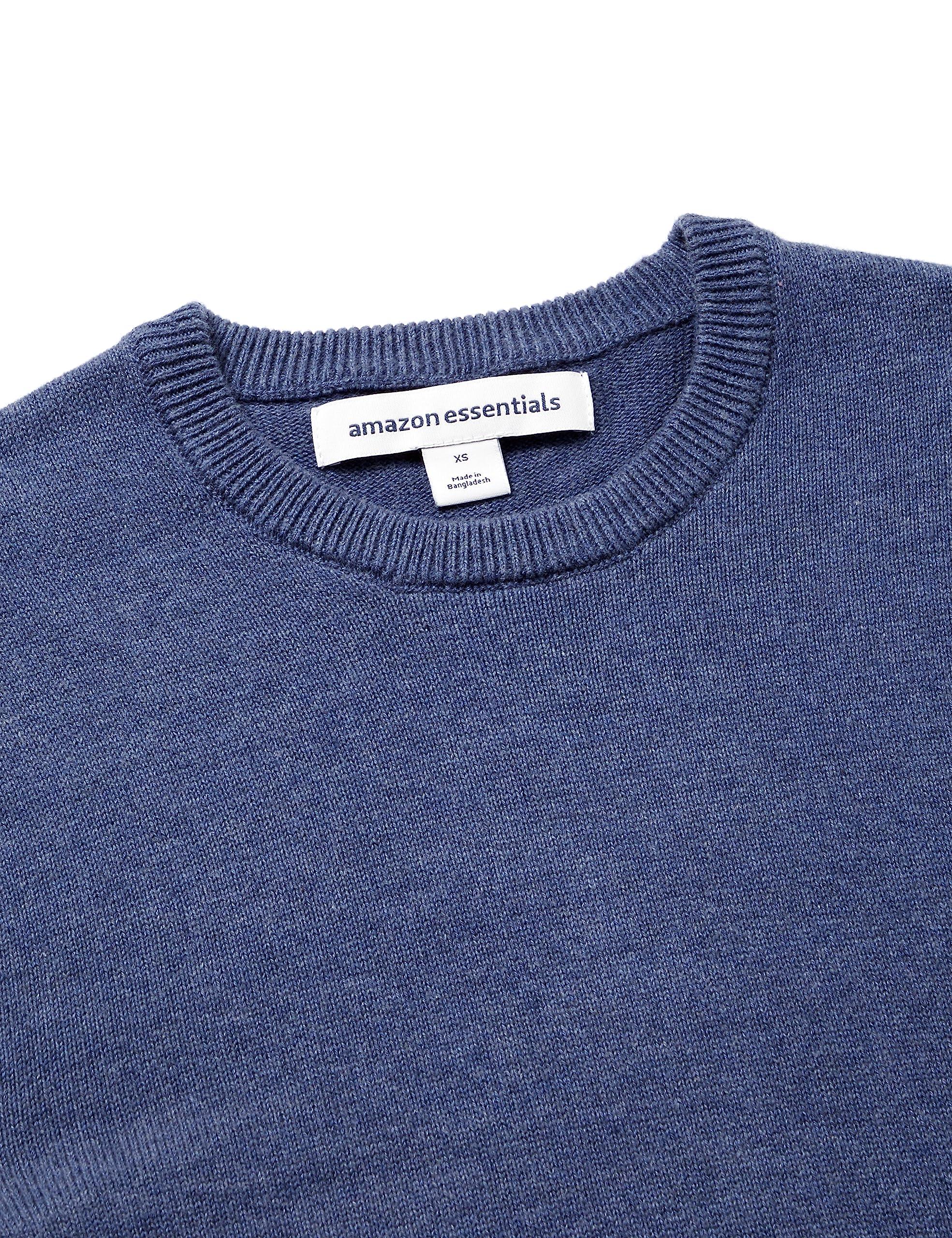 Amazon Essentials Men's Long-Sleeve Crewneck Sweater, 100% Cotton, Big & Tall Options Available - Image 7