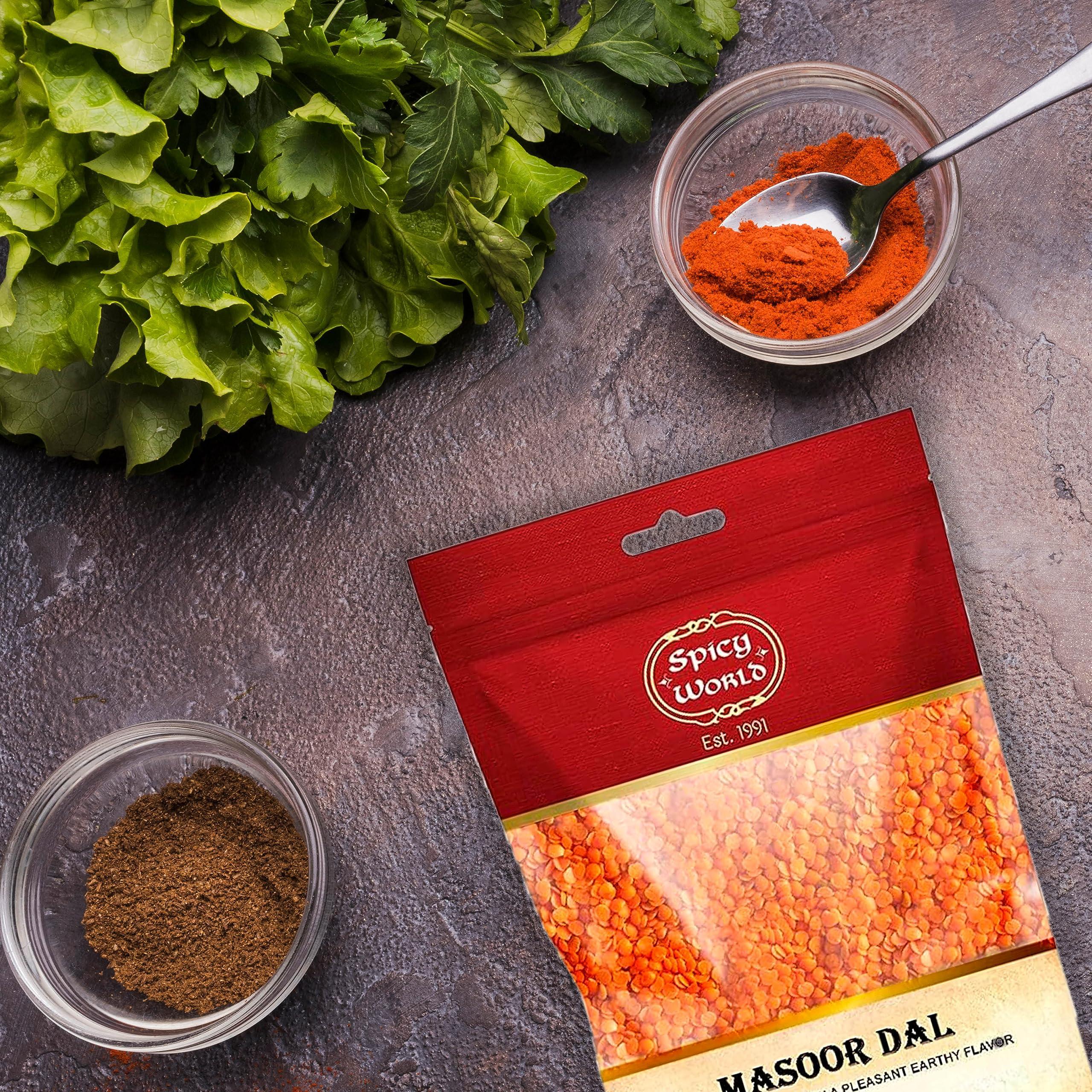 Masoor Dal 4 Pound Bag - Split Red Lentils Dry - All Natural, Pure, Vegan - Resealable Bag by Spicy World - Image 7