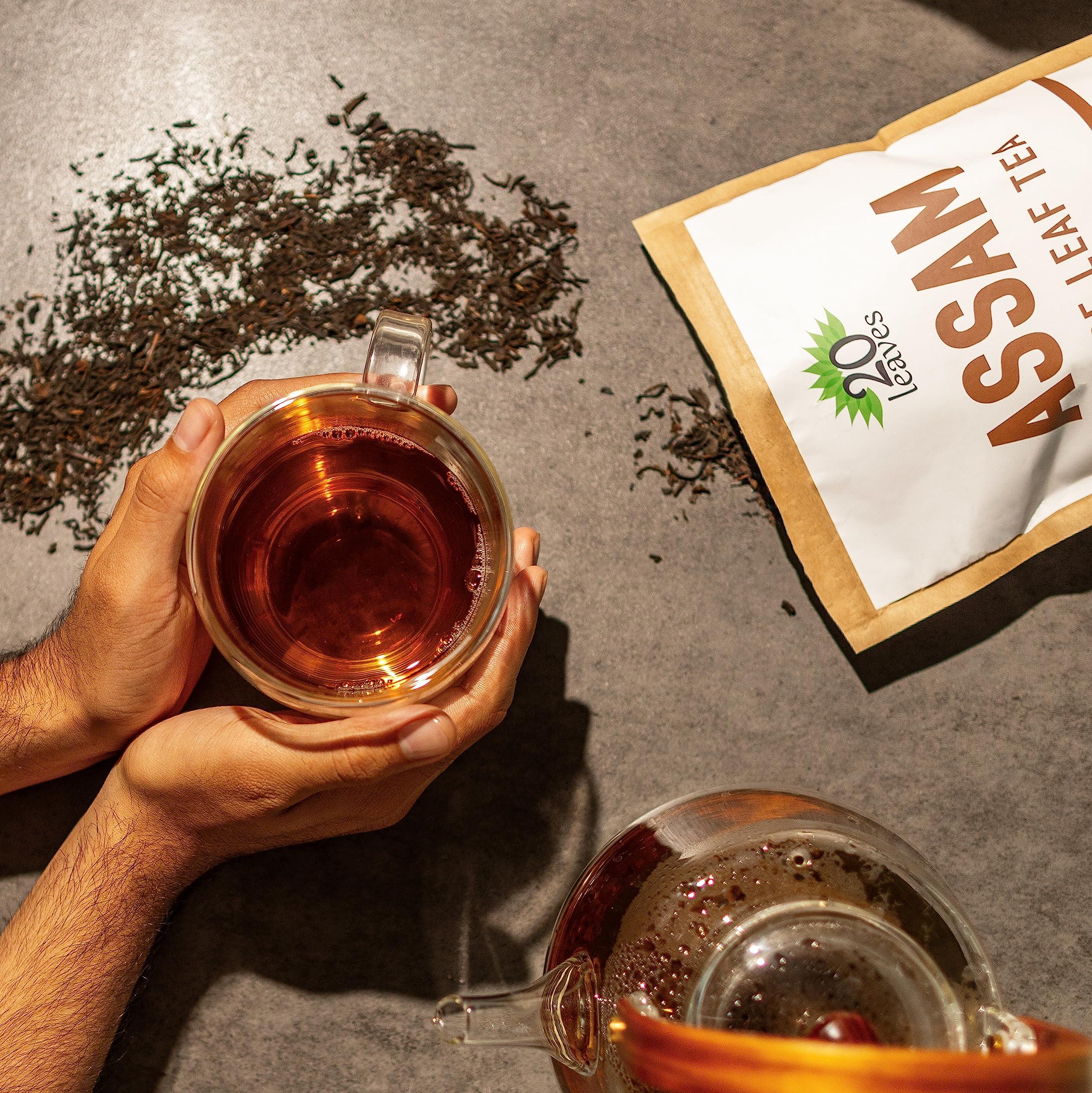 Assam Loose Leaf Black Tea - 100% Certified Organic - 1lb Pouch - 16oz Resealable Bag - 1 Pack - Image 3