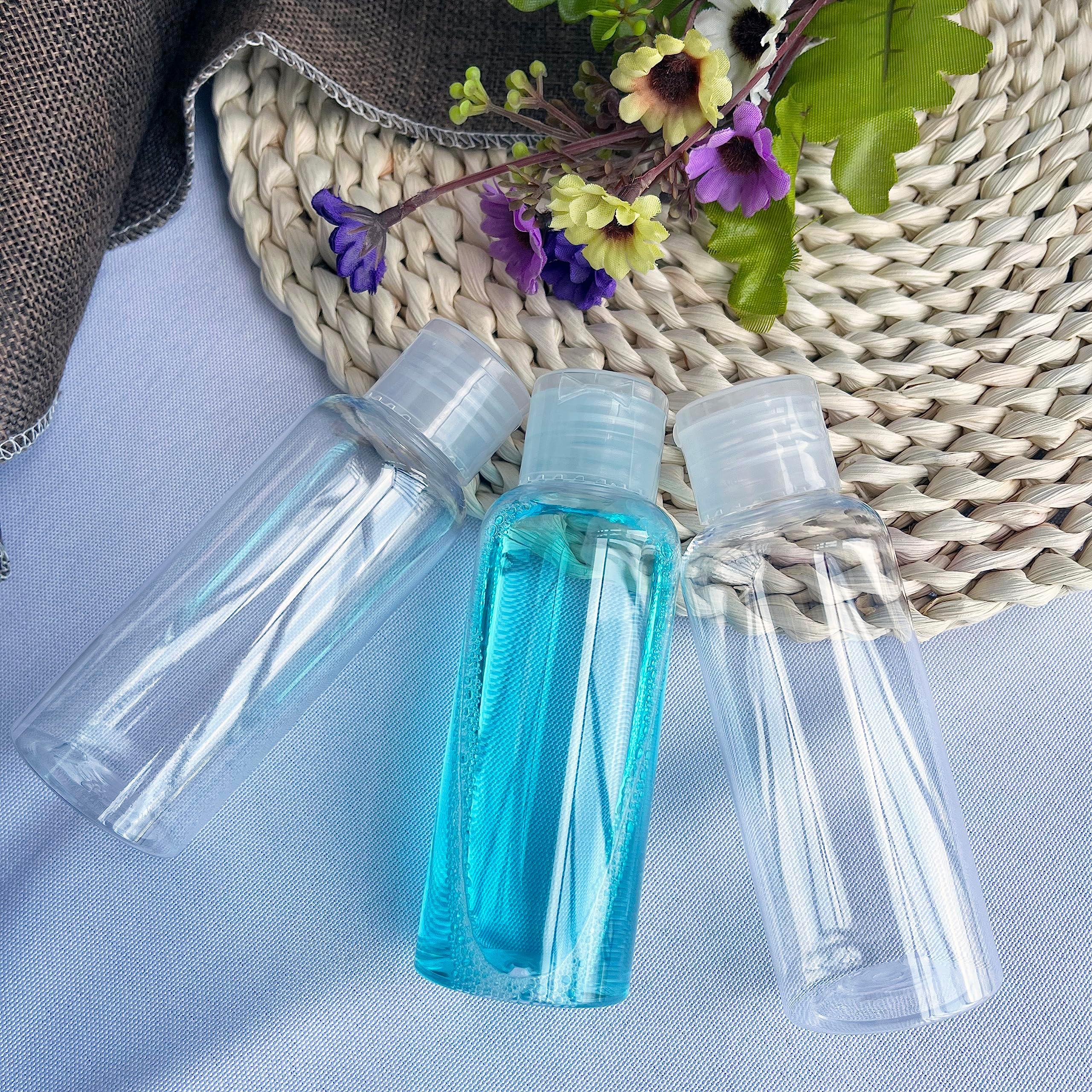 DNSEN 5 Pack 3.4oz Empty Plastic Travel Bottles for Toiletries TSA Approved Leak Proof Squeezable Travel Size Containers Travel Essentials Accessories, clear - Image 8