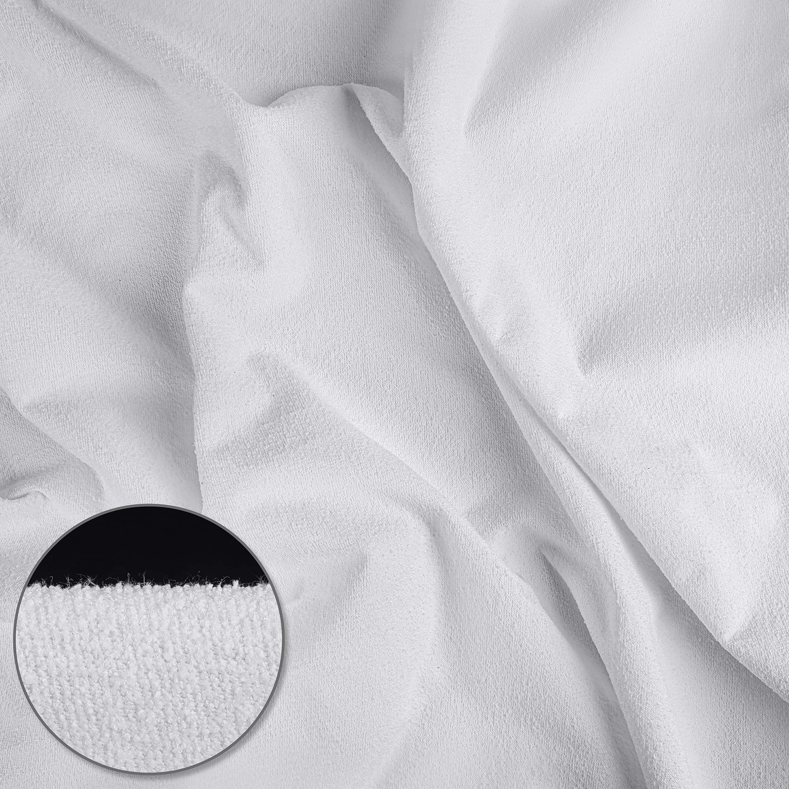 Utopia Bedding Waterproof Pillow Protectors with Zipper Standard Size (4 Pack), Terry Pillow Covers, Bed Bug and Dust Mite Proof - Image 5
