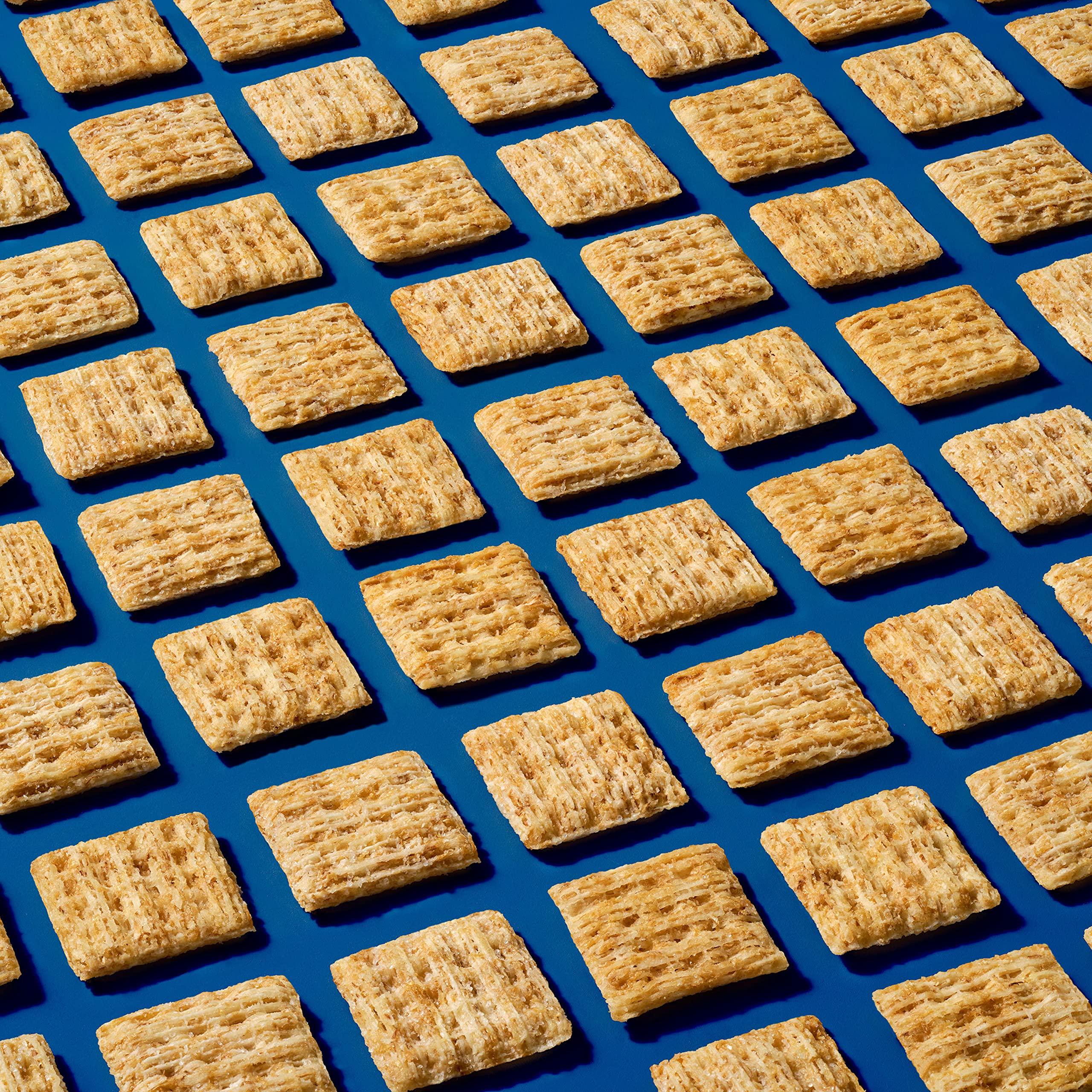 Triscuit Minis Original Whole Grain Wheat Crackers, Vegan Crackers, Bulk Lunch Snacks, 20 Snack Packs - Image 4