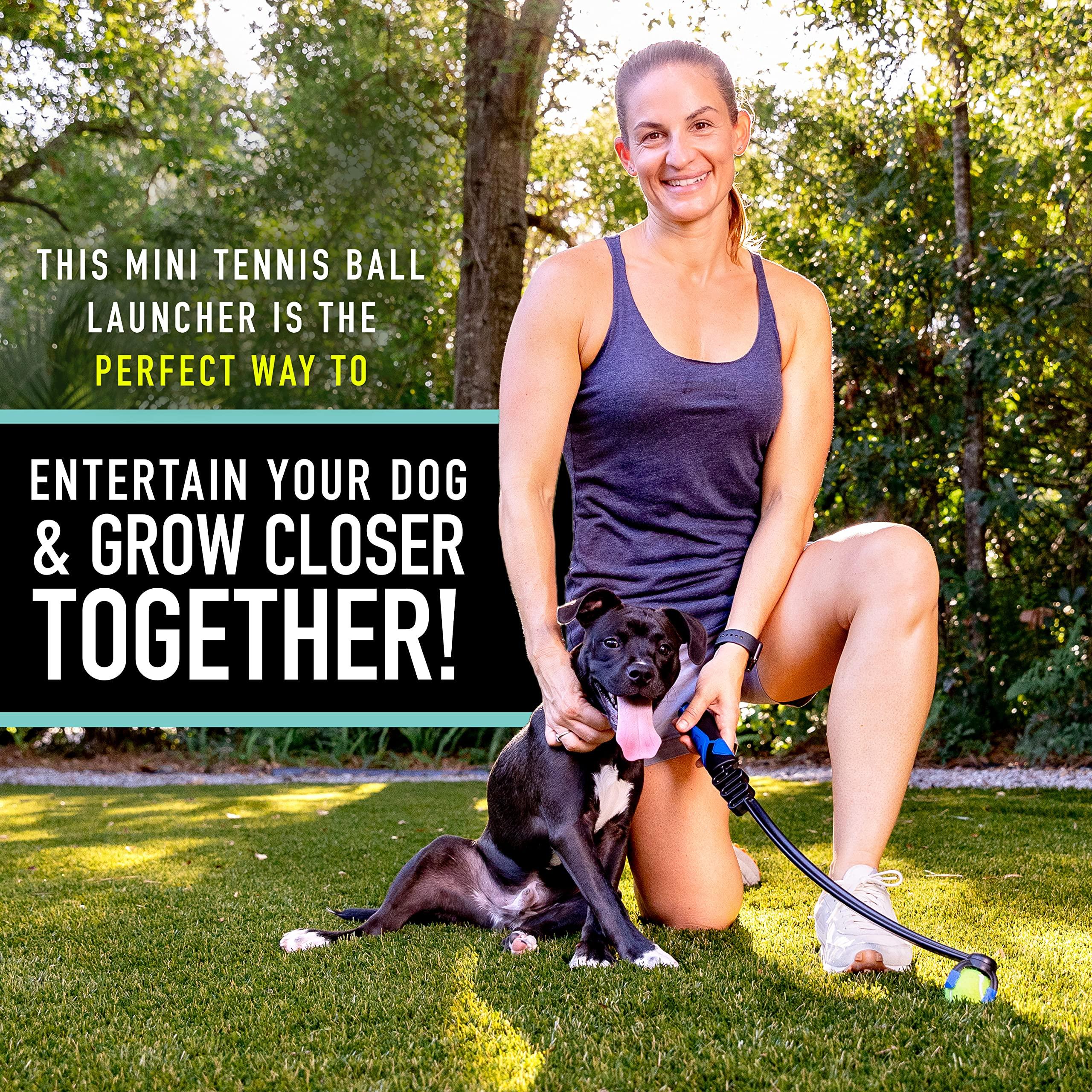 Franklin Pet Supply Co. Mini Tennis Ball Launcher for Dogs - RSF Thrower Fetch + Active Play - Perfect for Small Dogs - Image 7