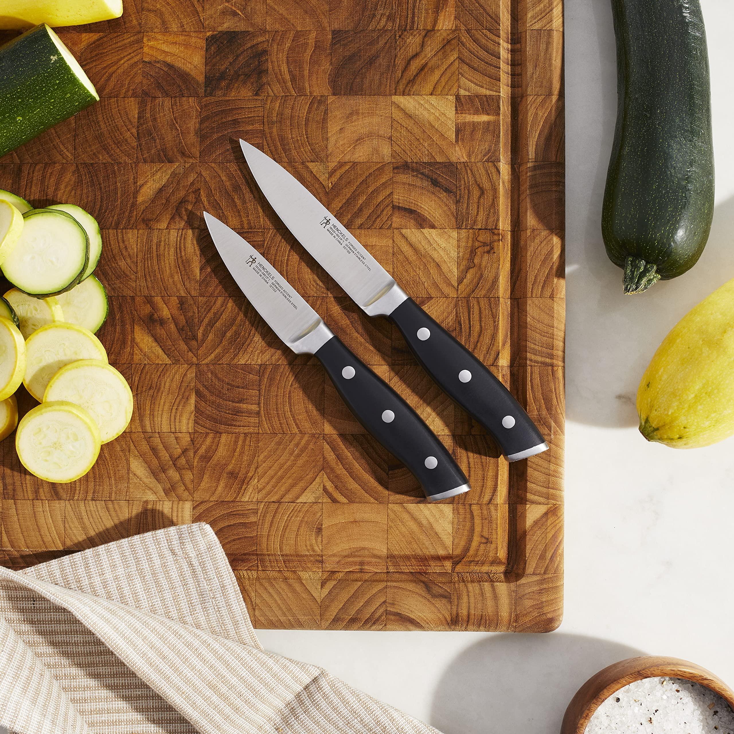 HENCKELS Forged Accent Razor-Sharp 2-pc Paring Knife Set, German Engineered Informed by 100+ Years of Mastery,Black - Image 2
