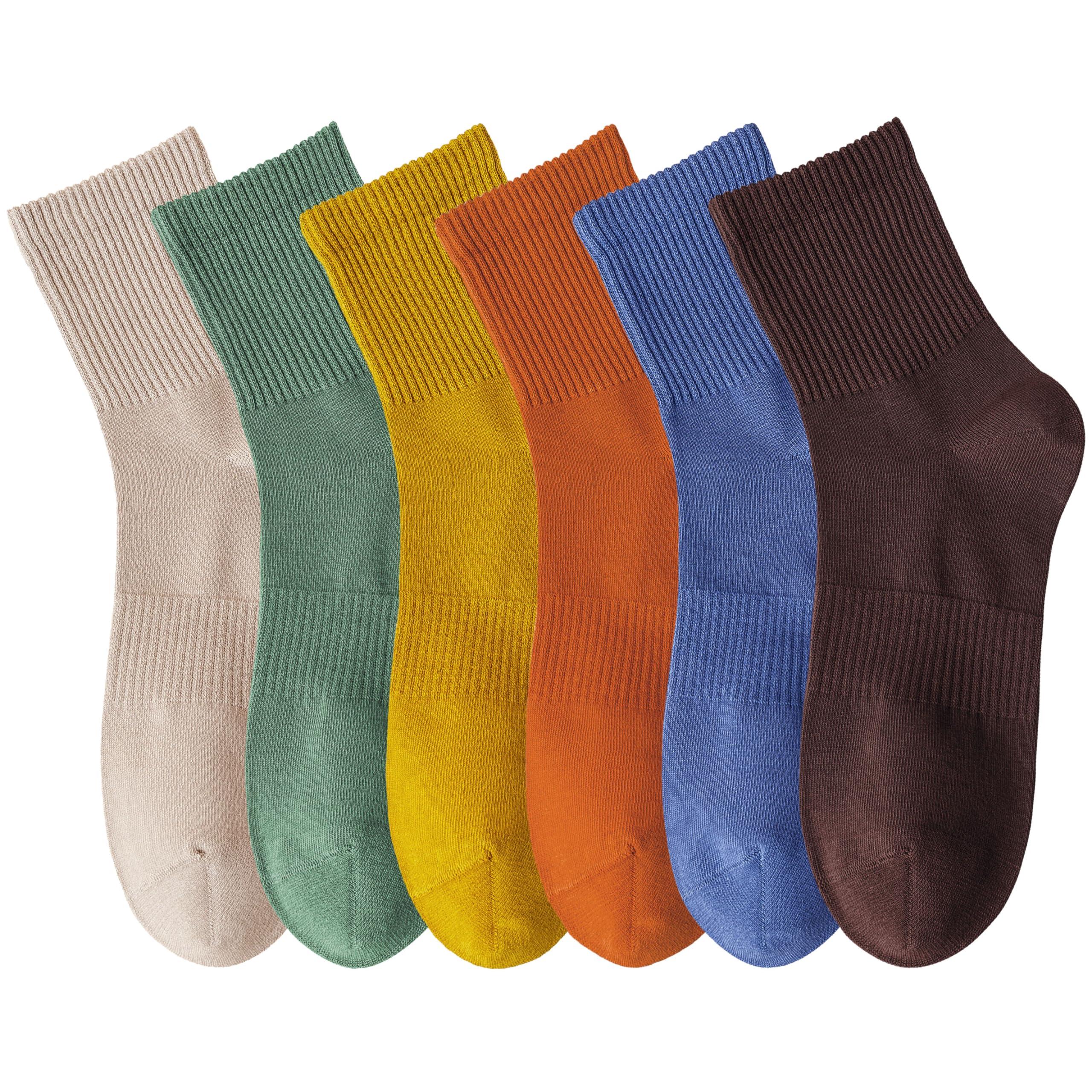 MAGIARTE Mens Athletic Cotton Quarter Crew Socks Moisture Wicking Odor Control Arch Support Compression Running Socks for men