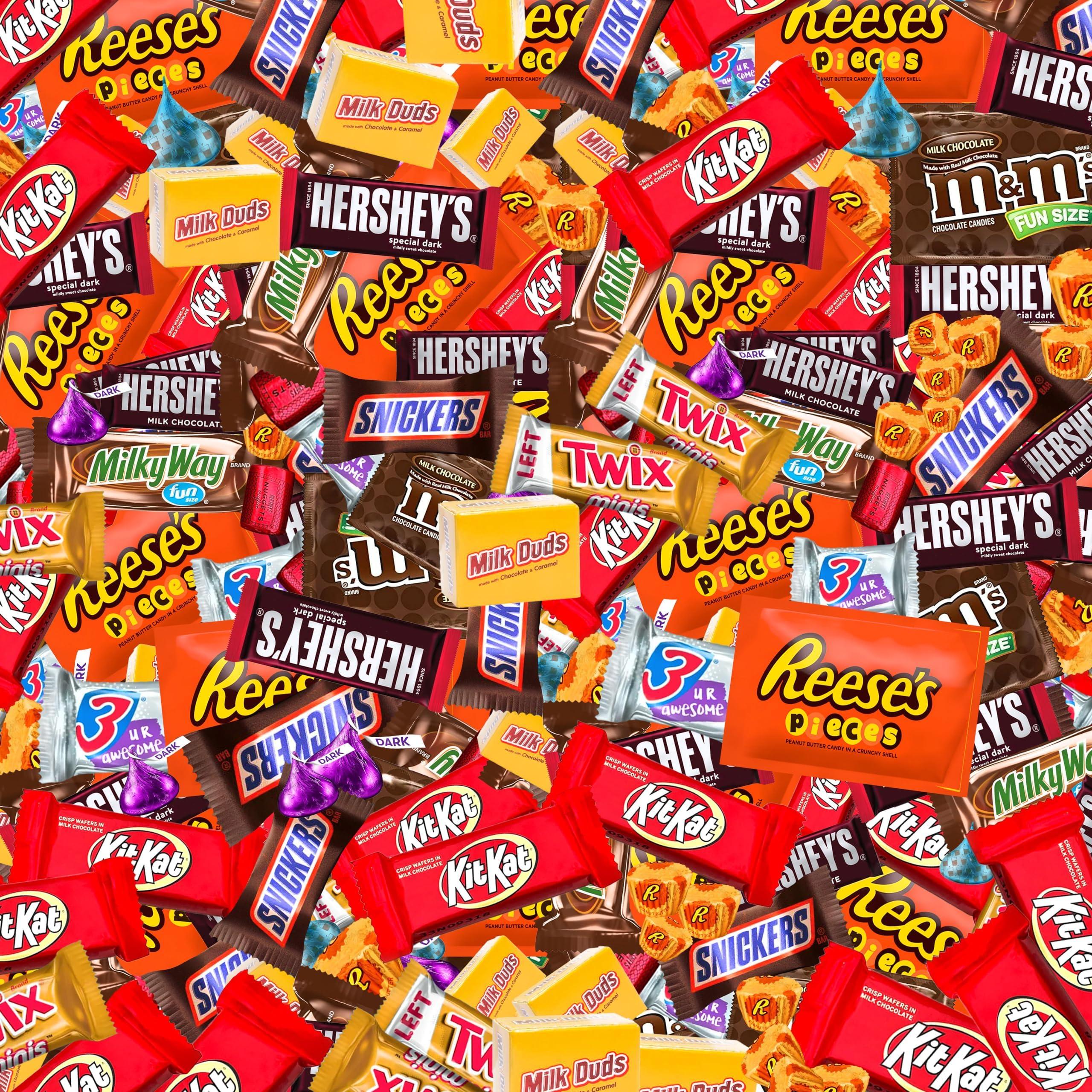 Bulk Chocolate Assortment Variety Pack - Chocolate Candy Variety Pack - 5 lb Bag of Mixed Bulk Chocolate, Milk Chocolate, Dark Chocolate, Bars and more! Bulk Candy Mix for Candy Bags - Candy - Chocolate (5 LBS) - Image 5