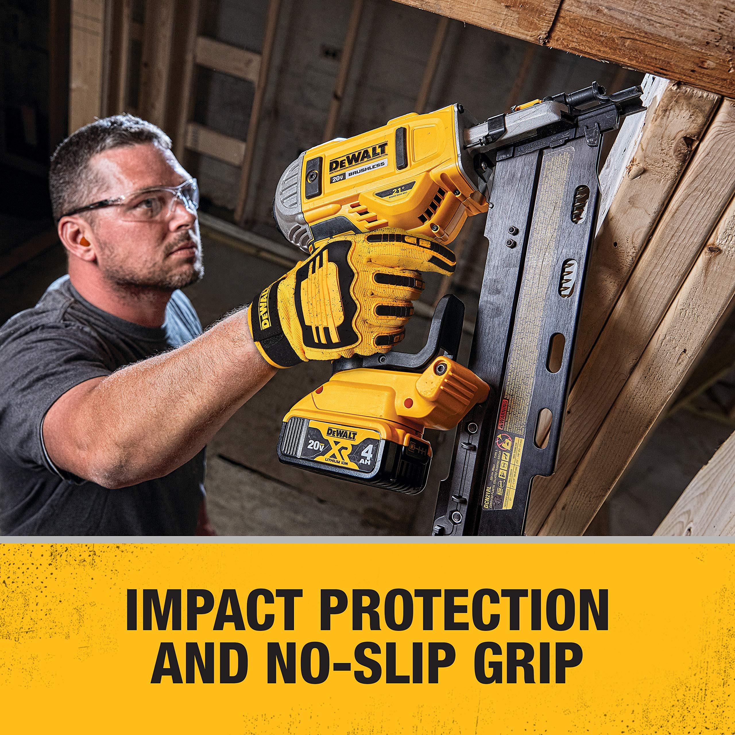 DEWALT DPG781 - Performance Mechanic Work Glove with TPR Impact Protection and Anti-Slip Grip - Large (1 Pair) - Image 6