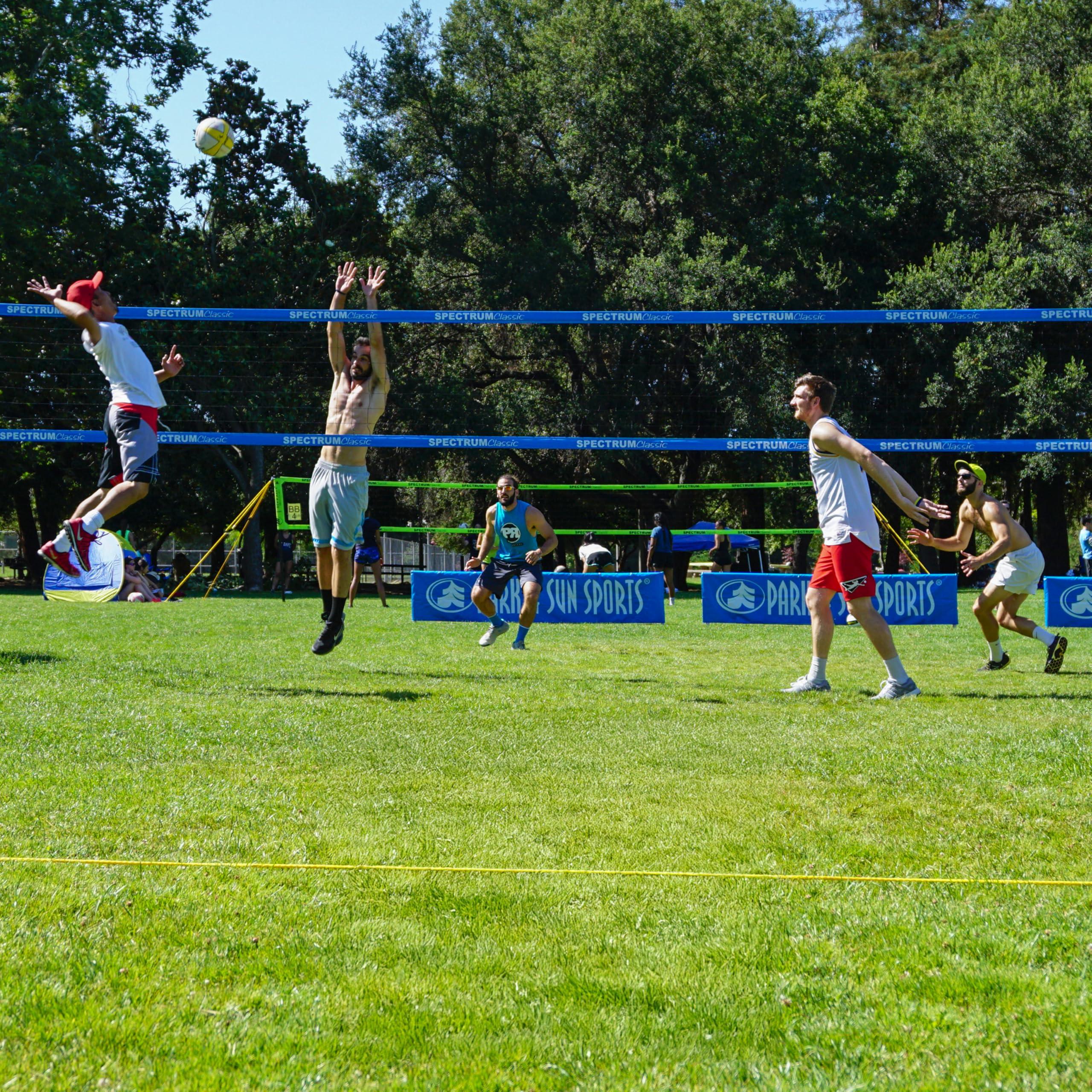 Park & Sun Sports Spectrum Classic: Adjustable Professional Outdoor Volleyball Net System - Image 6