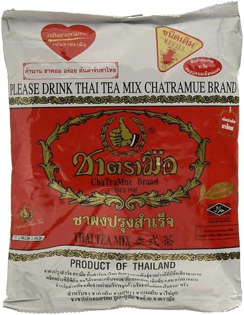 Number-One ChaTraMue Original Thai Iced Tea Mix 400g Bag, Pack of 1 by Number One — Shop at Bazar