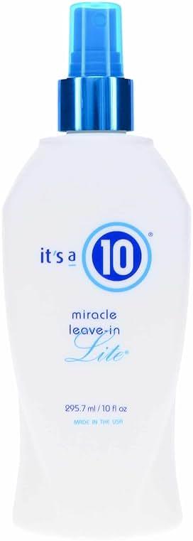 Its A 10 Miracle Leave-In Lite Unisex Hairspray 10 oz by It's a 10 Haircare — Shop at Bazar