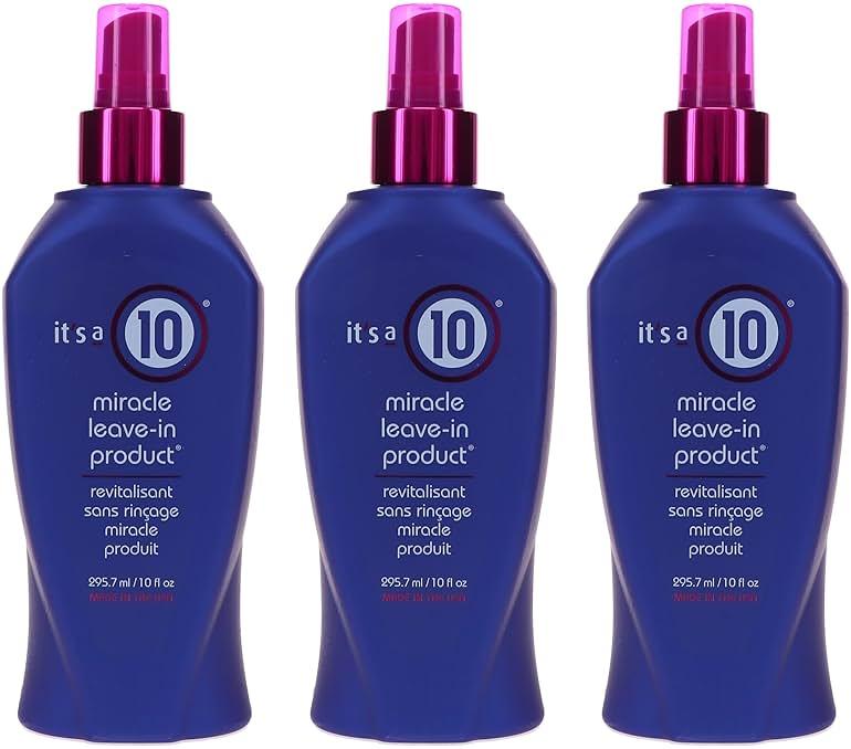 It's a 10 Haircare Miracle Leave-In product, 10 fl. oz. (Pack of 3) by It's a 10 Haircare — Shop at Bazar