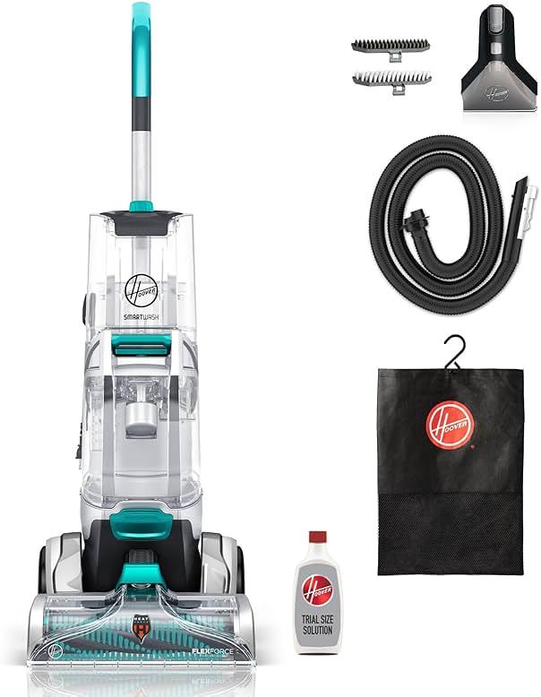Hoover SmartWash+ Automatic Carpet Cleaner Machine for Carpet and Upholstery, Deep Cleaning Carpet Shampooer Machine, Pair with a Hoover Carpet Cleaner Solution for a Bright, Refreshed Home by Hoover — Shop at Bazar