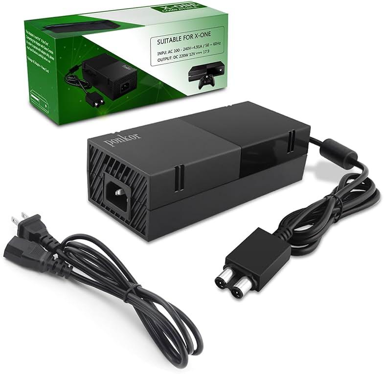 Ponkor Power Supply for Xbox One, AC Cord Replacement Power Brick Adapter 100-240V Compatible with Xbox One 360 by Ponkor — Shop at Bazar