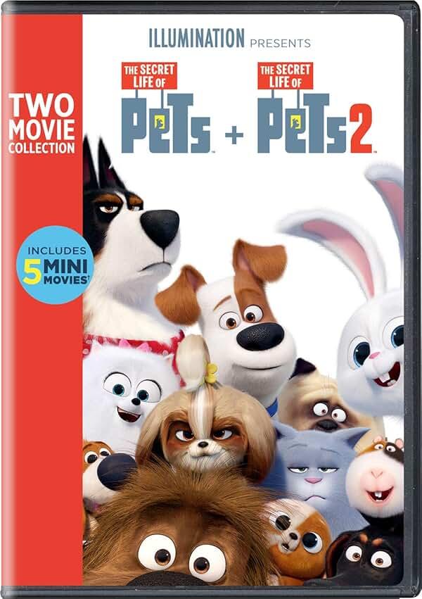 The Secret Life of Pets: 2-Movie Collection [DVD] - Shop at Bazar