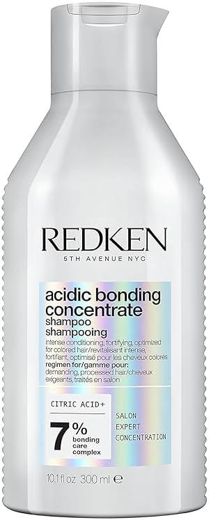 Redken Acidic Bonding Concentrate Shampoo For Damaged Hair Repair - Strengthens and Repairs Weak and Brittle Hair, Sulfate-Free, With Citric Acid by Redken — Shop at Bazar
