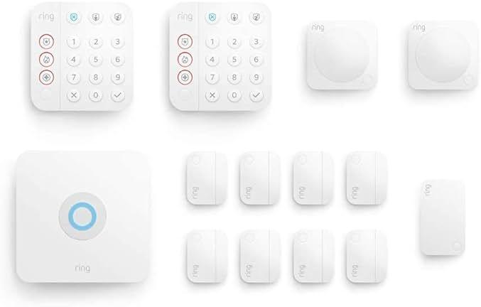 Ring Alarm 14-Piece Kit (newest model), Wireless smart home or business security system, expandable, easy setup, Mobile App Control, 24/7 Professional Monitoring, Alexa Compatible — Shop at Bazar