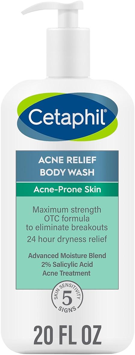 Cetaphil Body Wash, Acne Relief Body Wash with 2% Salicylic Acid to Eliminate Breakouts, Gently Exfoliates and Provides 24Hr Dryness Relief, 20 oz by Cetaphil — Shop at Bazar