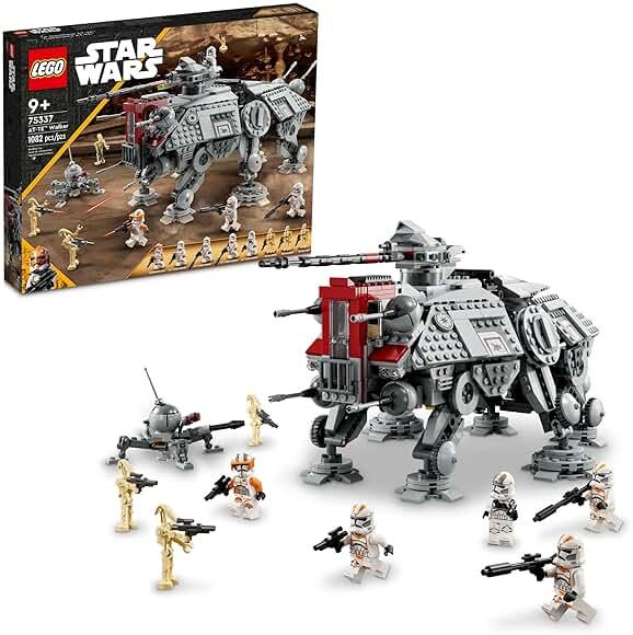 LEGO Star Wars AT-TE Walker - Poseable Building Toy - Revenge of the Sith Set - Gift for Kids w/ 3 212th Clone Troopers, Dwarf Spider & Battle Droid Figures - 75337 by LEGO — Shop at Bazar