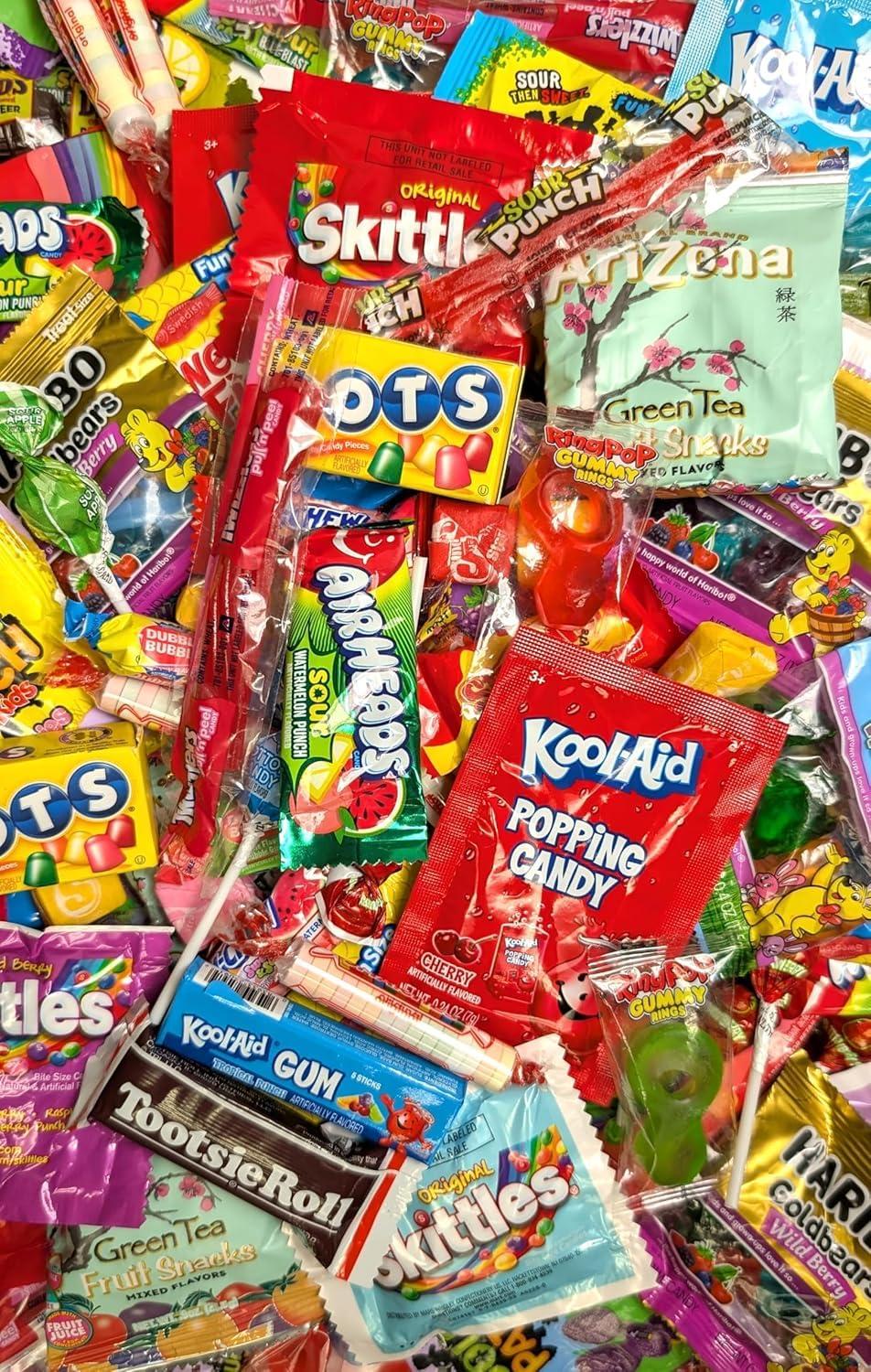 Candy Variety Pack - Assorted Candy Party Mix - 6 LB Bag - Assortment - Individually Wrapped - Bulk – Pinata - Mixed - Deluxe Mix by QUEEN JAX — Shop at Bazar