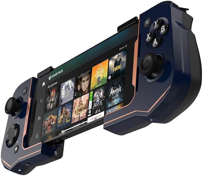 Turtle Beach Atom Mobile Game Controller with Bluetooth for Cloud Gaming on iPhone with Compact Shape, Console Style Controls & Low Latency Bluetooth – Cobalt Blue by Turtle Beach — Shop at Bazar