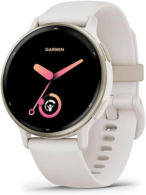 Garmin vívoactive 5, Health and Fitness GPS Smartwatch, AMOLED Display, Up to 11 Days of Battery, Ivory by Garmin — Shop at Bazar