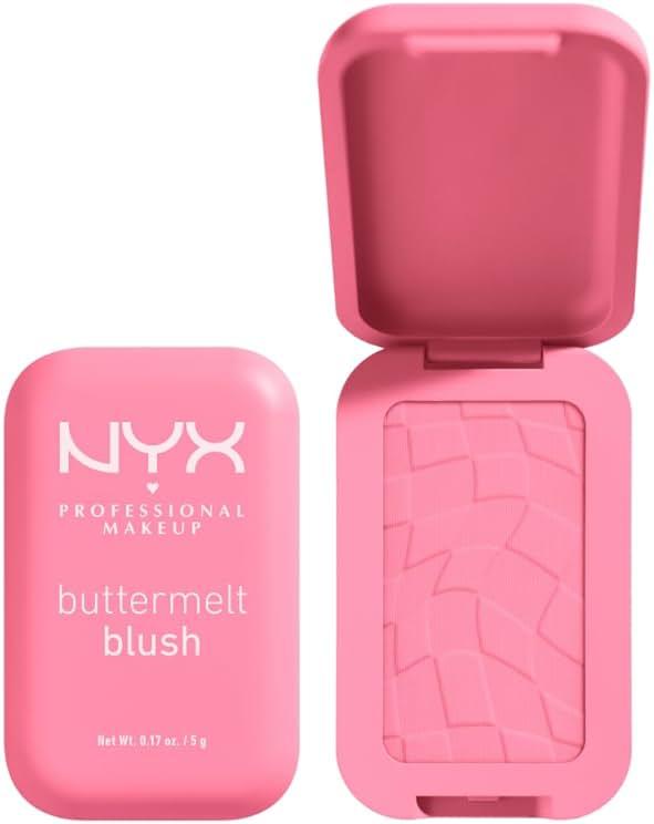NYX PROFESSIONAL MAKEUP Buttermelt Powder Blush, Fade and Transfer-Resistant Blush, Up to 12HR Make Up Wear, Vegan Formula - Butta Together by NYX PROFESSIONAL MAKEUP — Shop at Bazar