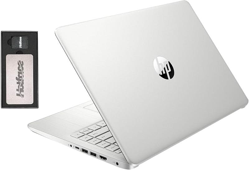 HP Stream 14" HD BrightView Laptop, Intel Celeron N150, 16GB RAM, 288GB Storage (128GB UFS + 160GB Docking Station Set), Intel UHD Graphics, 720p Webcam, Wi-Fi, 1 Year Office 365, Win 11 S, Silver by HP — Shop at Bazar