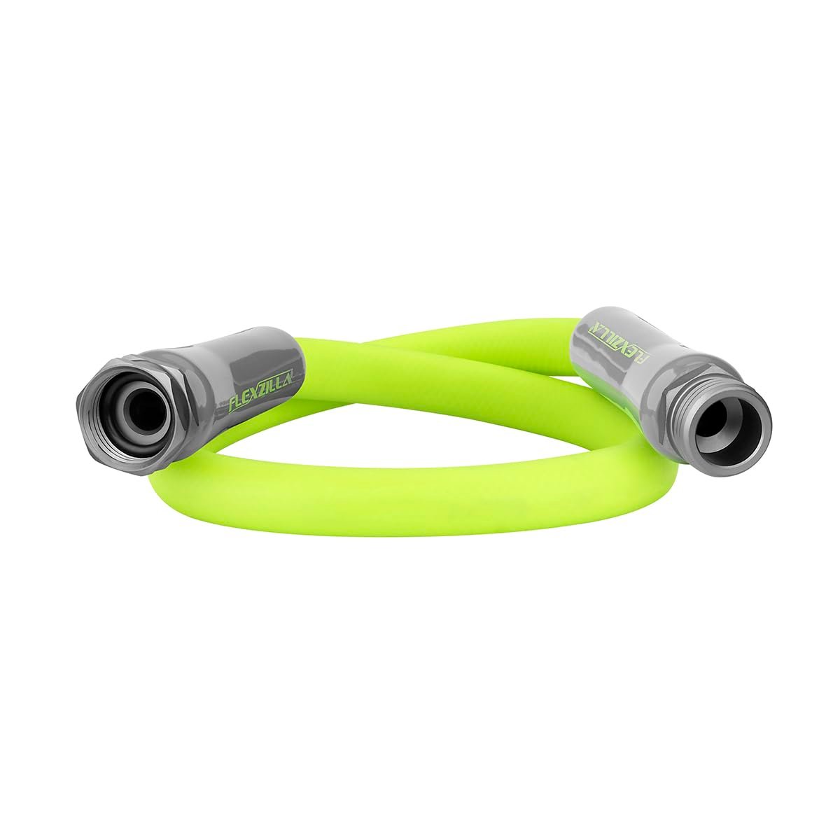 Flexzilla Garden Lead-in Hose 5/8 in. x 3 ft., Lightweight All-Weather Water Hose, Durable and Flexible, Leak-Free Connections